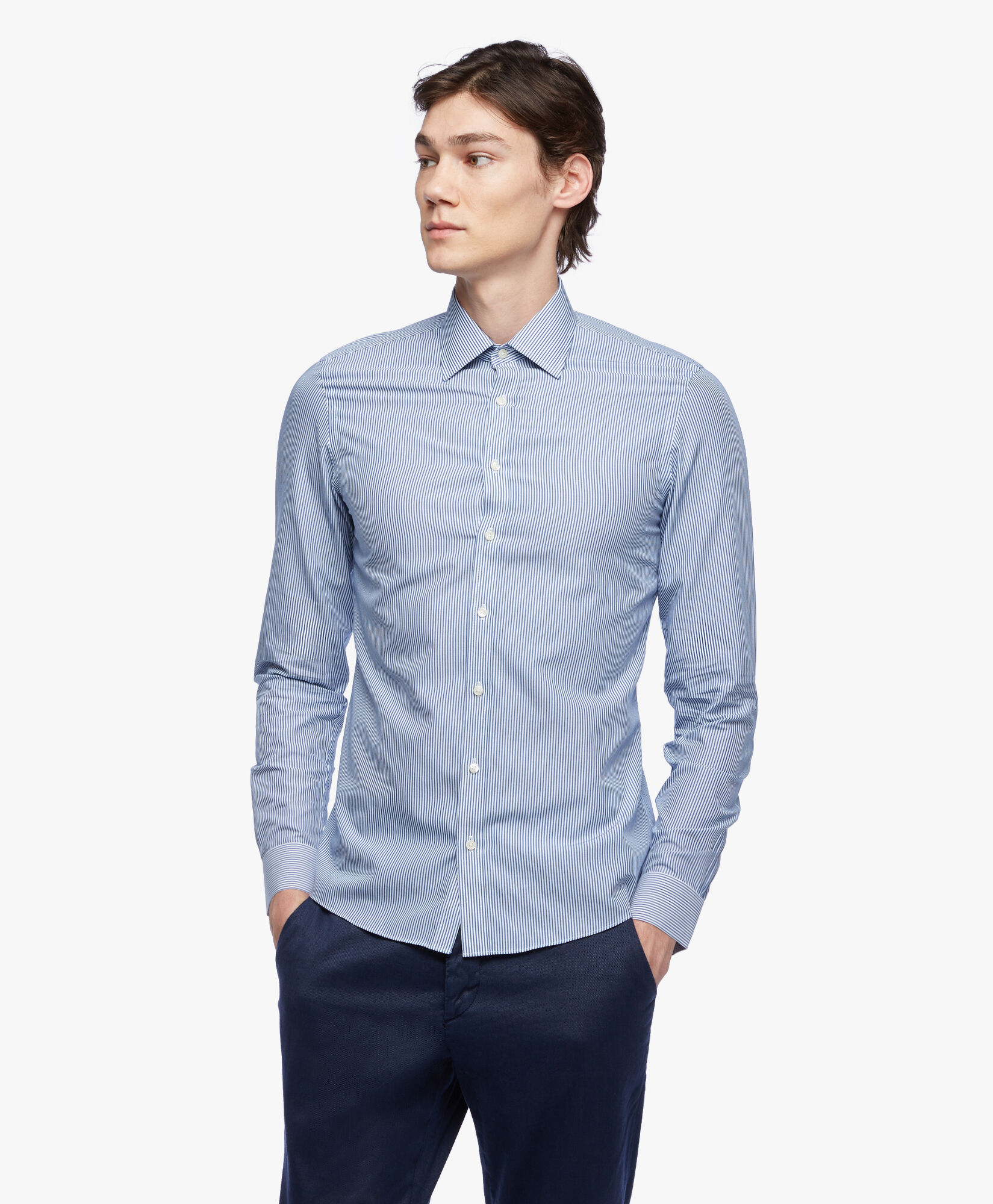 Brooks brothers slim fit shirts online