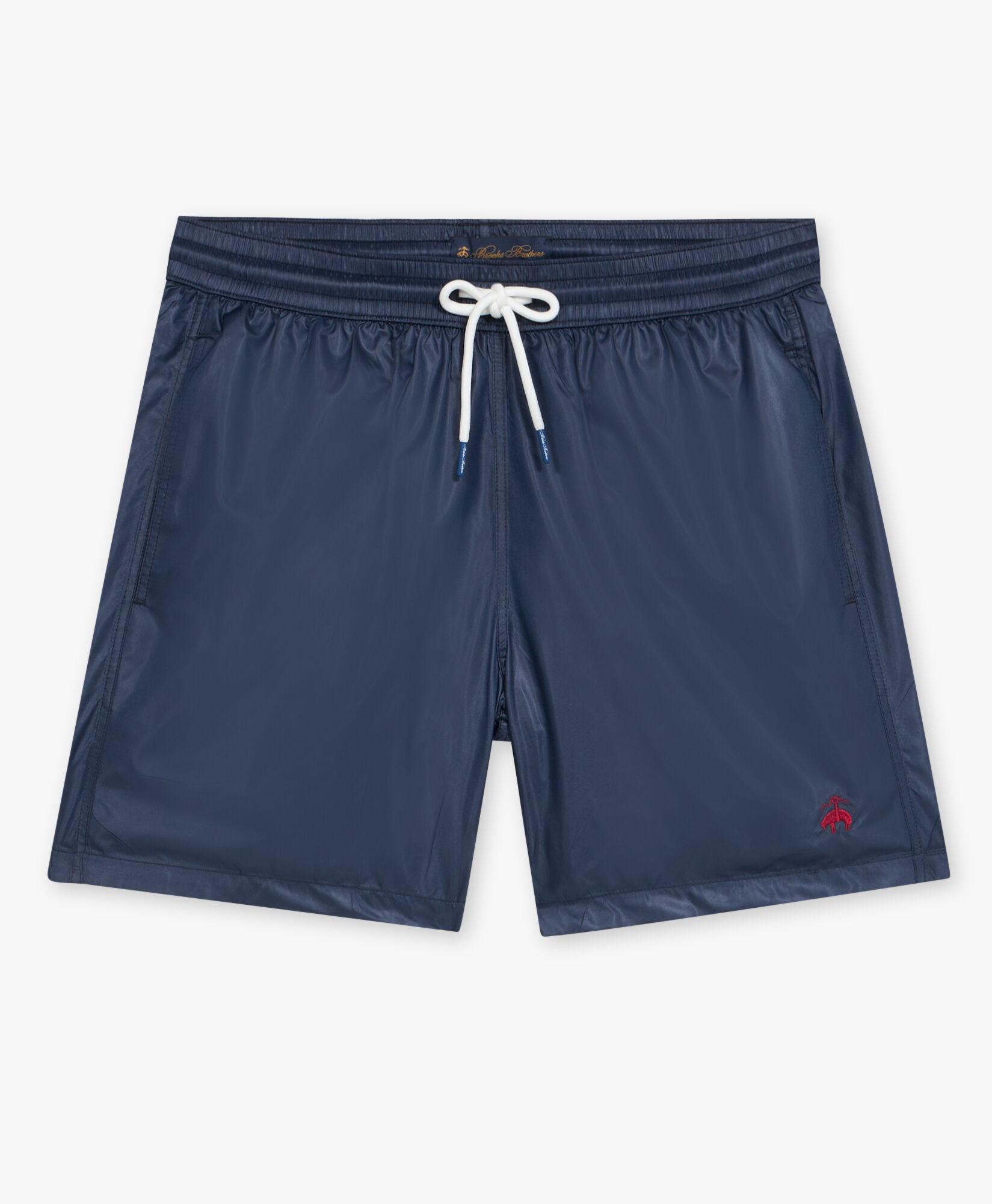 Brooks Brothers Navy Classic Swimming Trunk Navy SWIMT003PLPPL001NAVYP001
