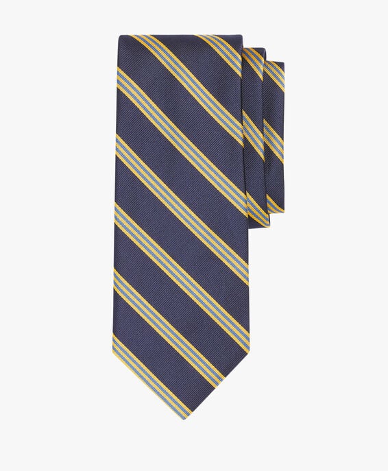 Brooks Brothers Regimental Krawatte in Marineblau aus Seide Marineblau 1000095001US100198773