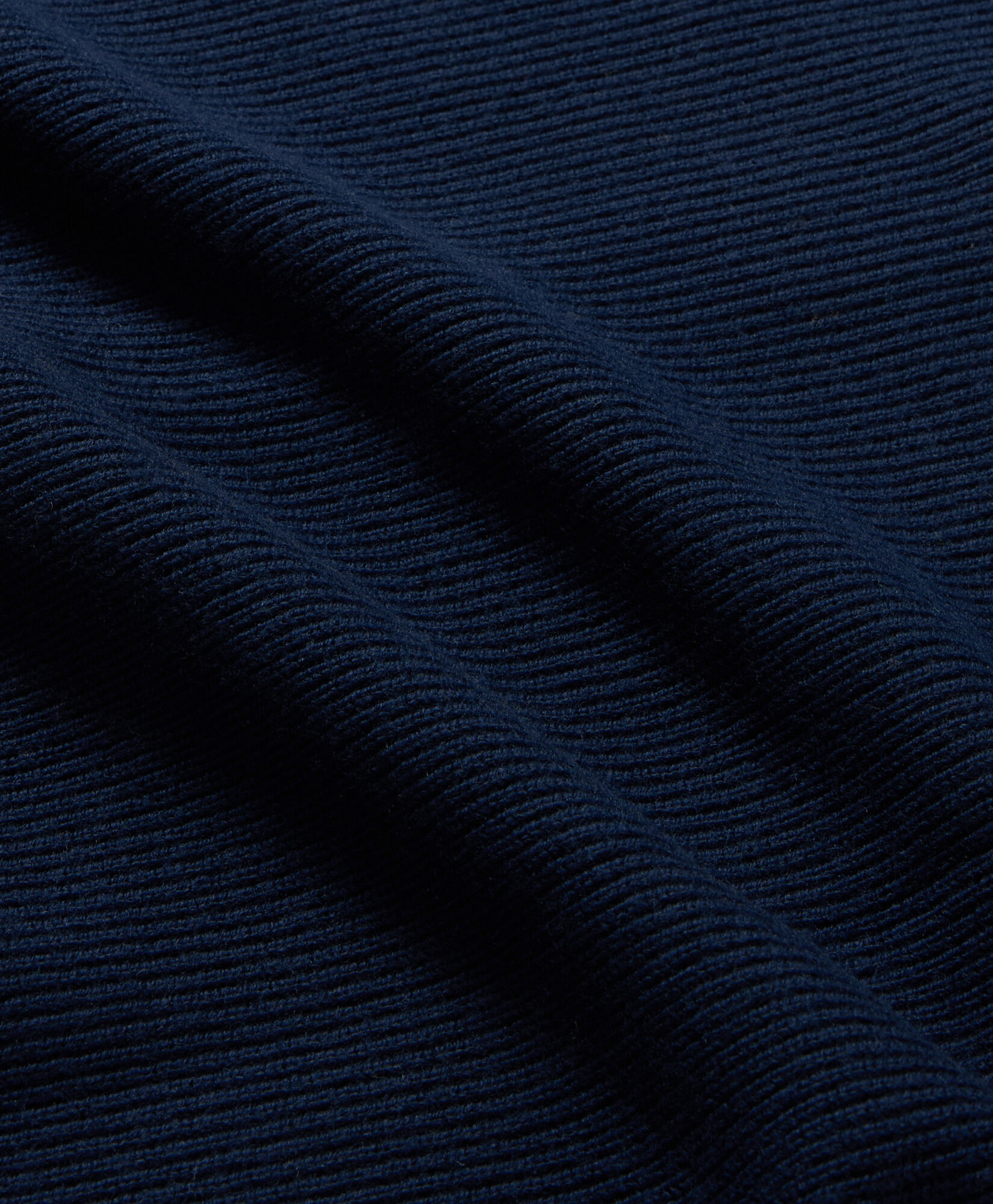 Brooks Brothers Full Zip Merino Wool Sweater Navy KNFLZ010WOPWO002NAVYP001