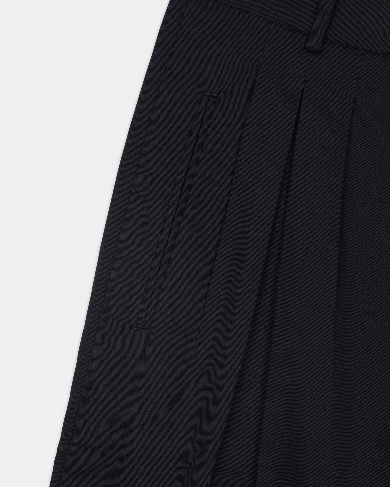 Brooks Brothers Brain Dead x Brooks Brothers California Pleated Chino Black BDS24B13004207BK01