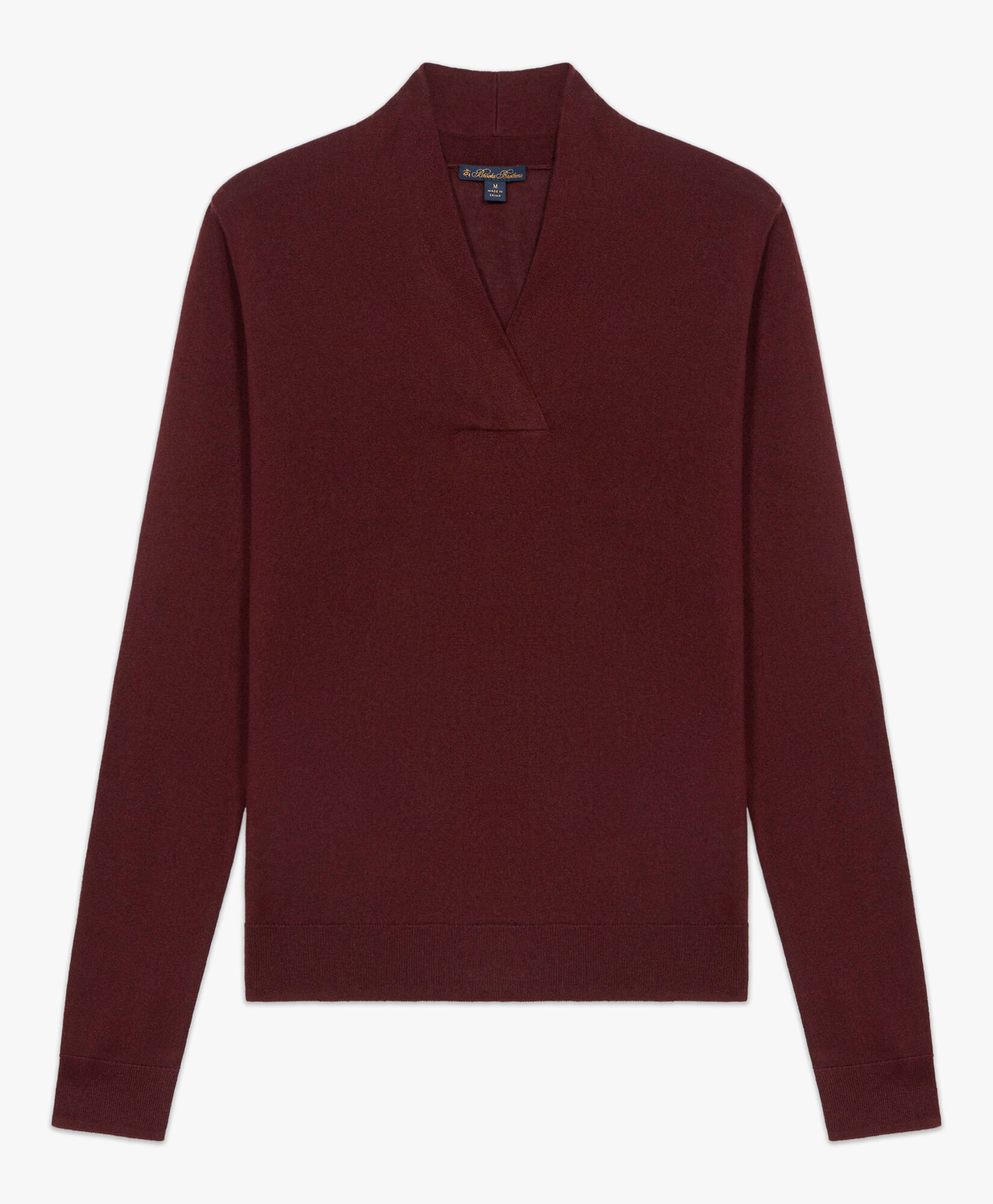 Dark red cashmere sweater clearance