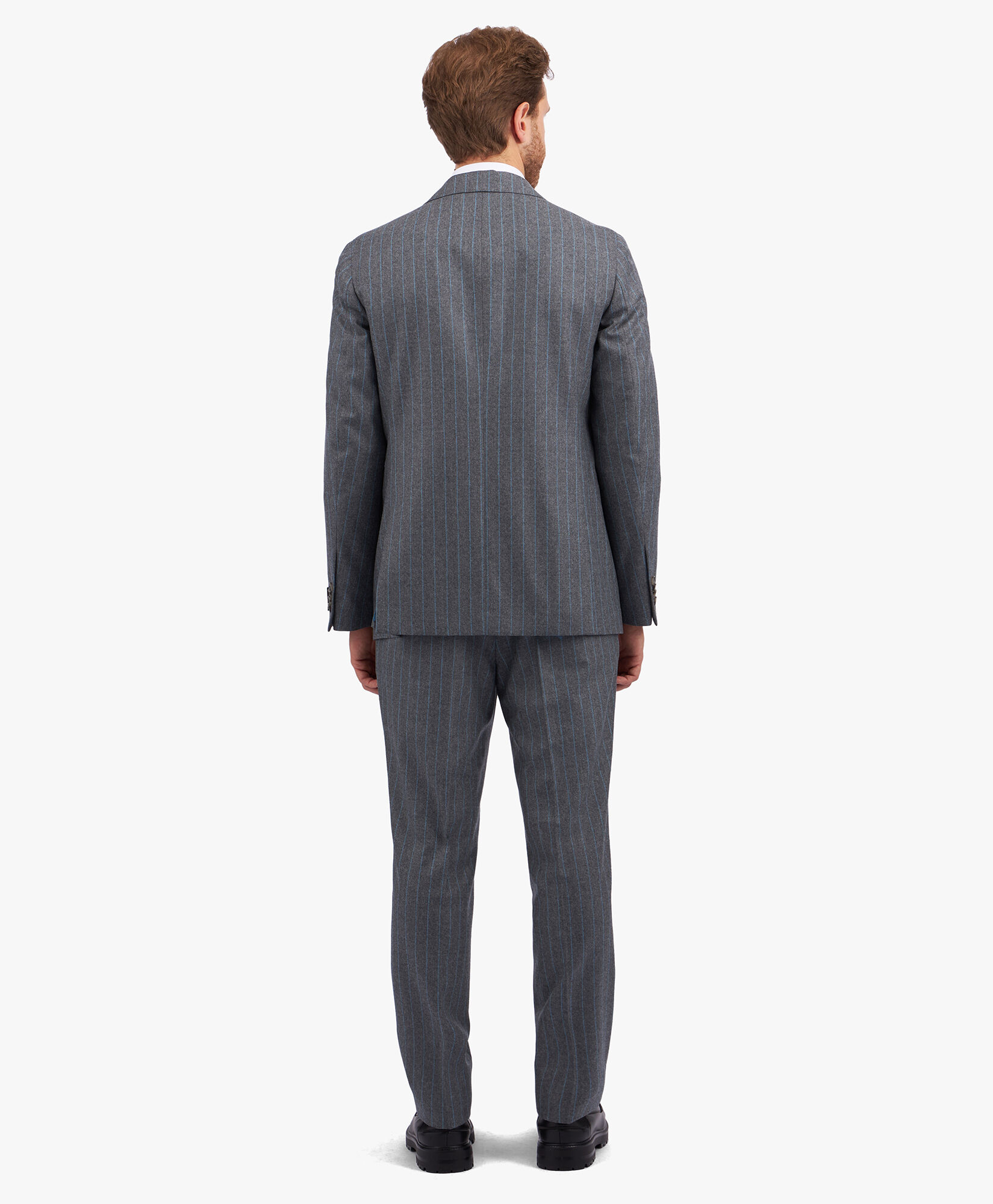 Light Grey Virgin Wool Suit in Grigio chiaro Brooks Brothers EU