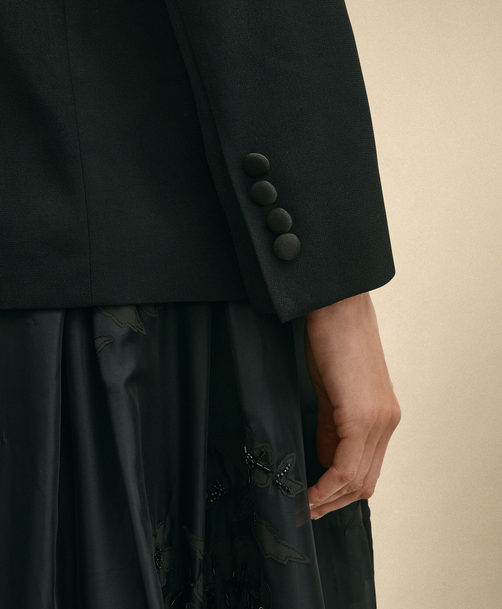 Brooks Brothers Crepe Tuxedo Jacket Black 1000104780US100221584