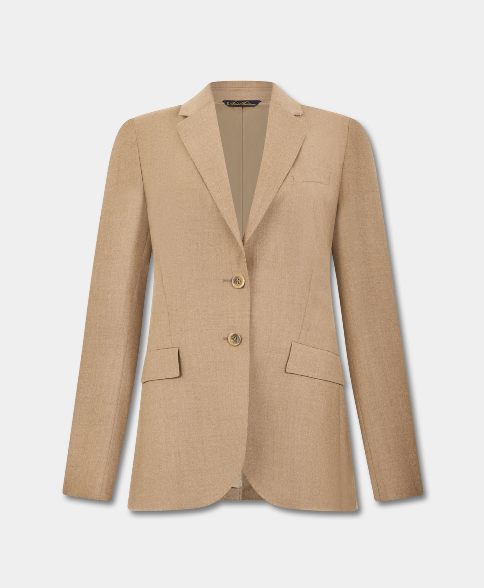 Brooks Brothers Virgin Wool Blazer Beige JKREG114WVPWV003BEIGP001