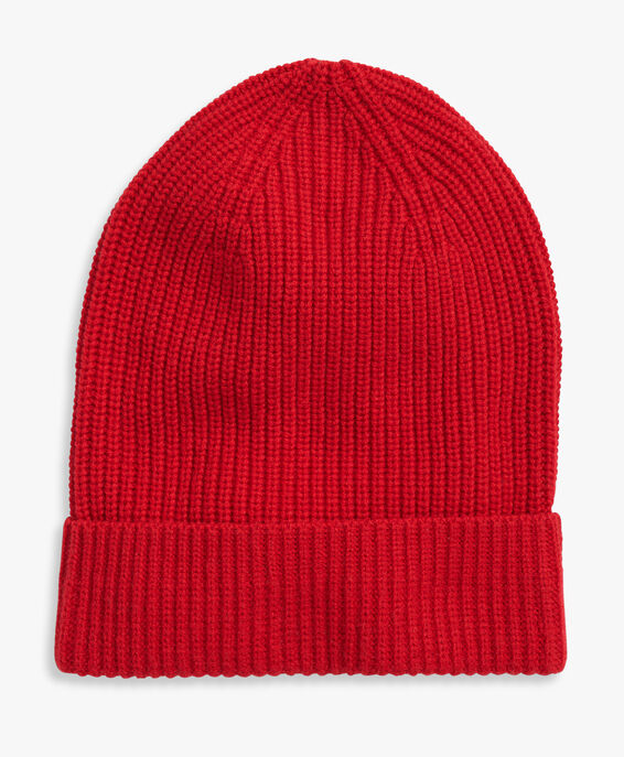 Brooks Brothers Beanie aus Wolle und Kaschmir in Rot Rot 1000096894US100203804