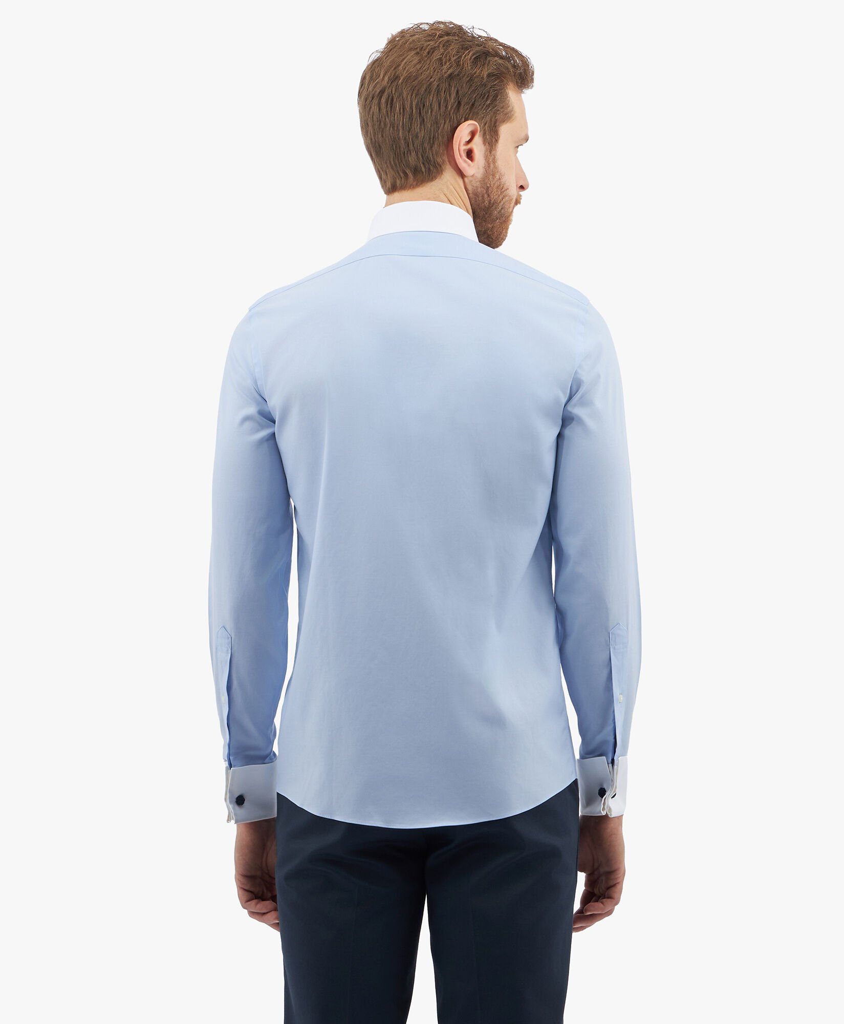 Brooks brothers slim fit discount dress shirts