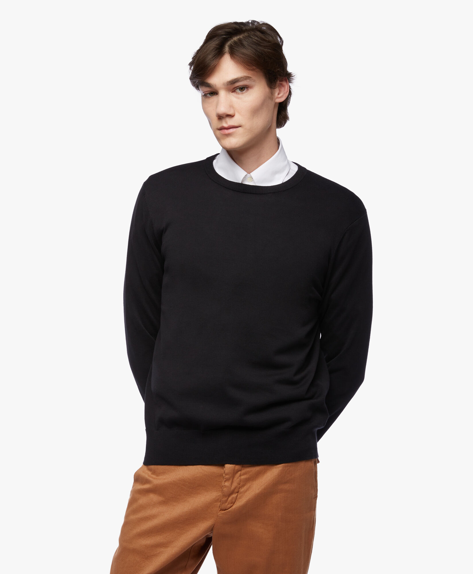 Brooks brothers pima cotton sweater on sale