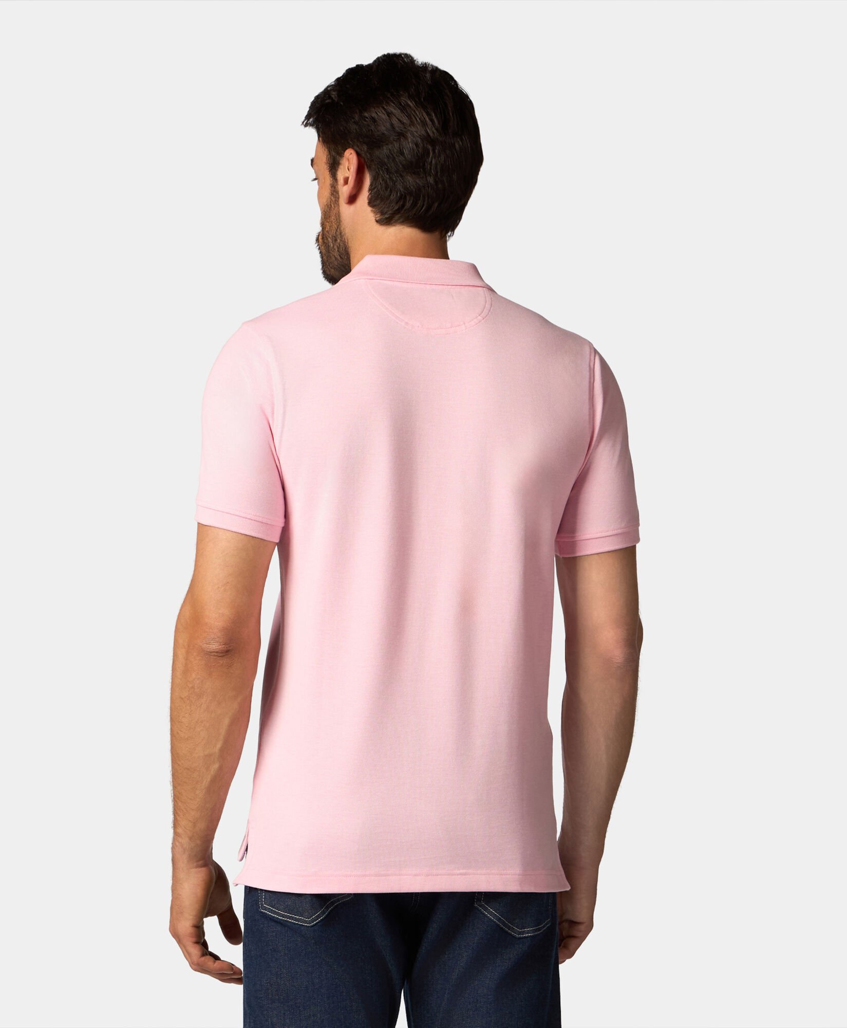 Brooks Brothers Golden Fleece Stretch Cotton Pique Polo Pink 1000090710US100219109