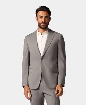 Brooks Brothers Virgin Wool Blazer Light Grey JKREG068WVPWV003LTGRP001