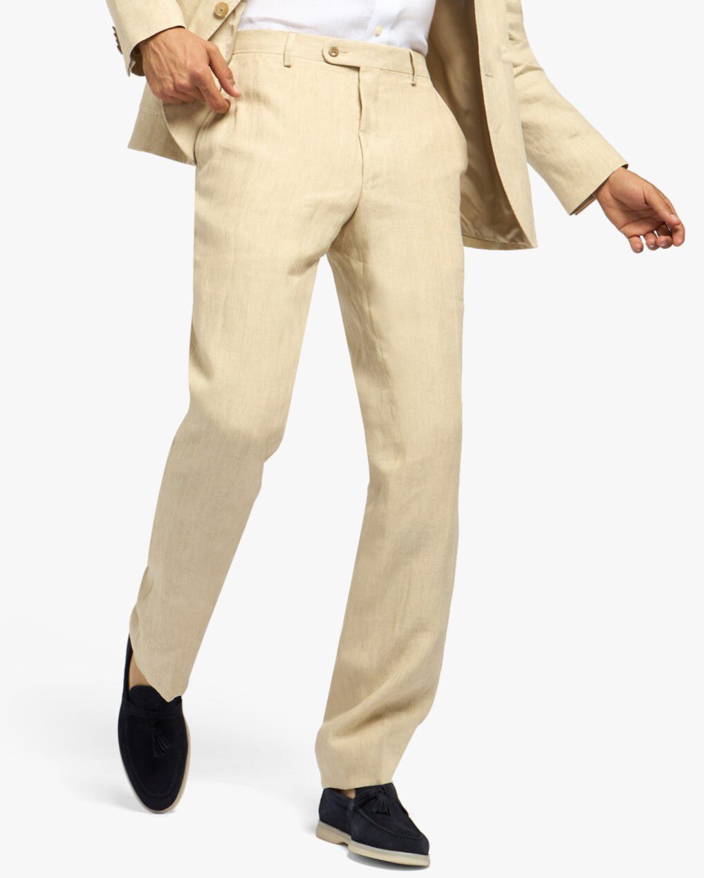 Men's beige trousers uk on sale