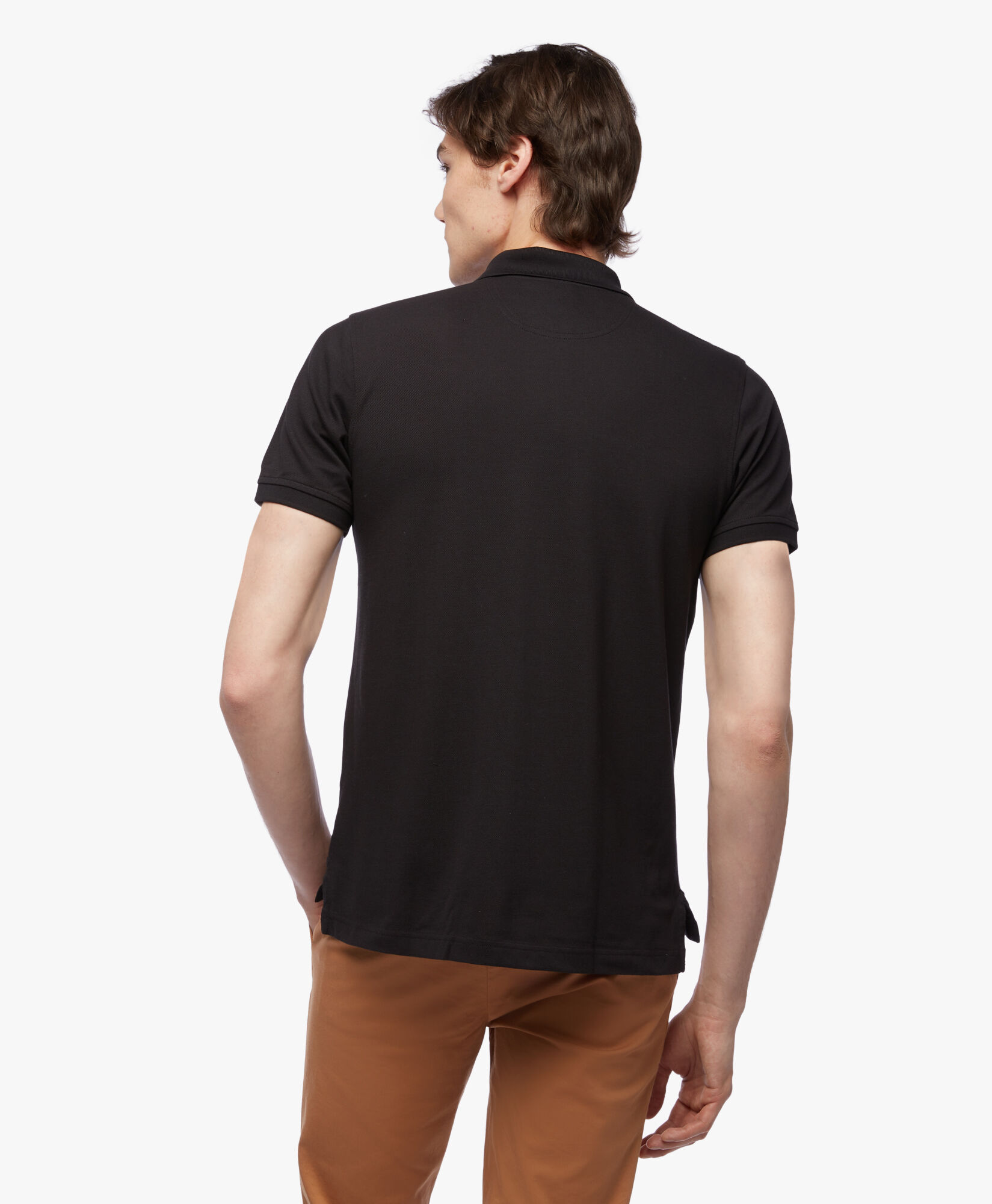 Brooks Brothers Golden Fleece Supima Cotton Polo Meteorite 1000085167US100174369