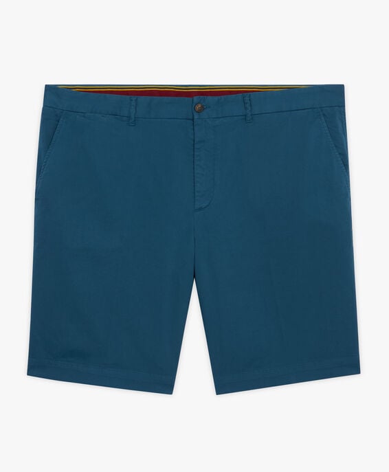 Brooks Brothers Teal Cotton Chino Shorts Verde acqua CPBER007COBSP002TEALP001