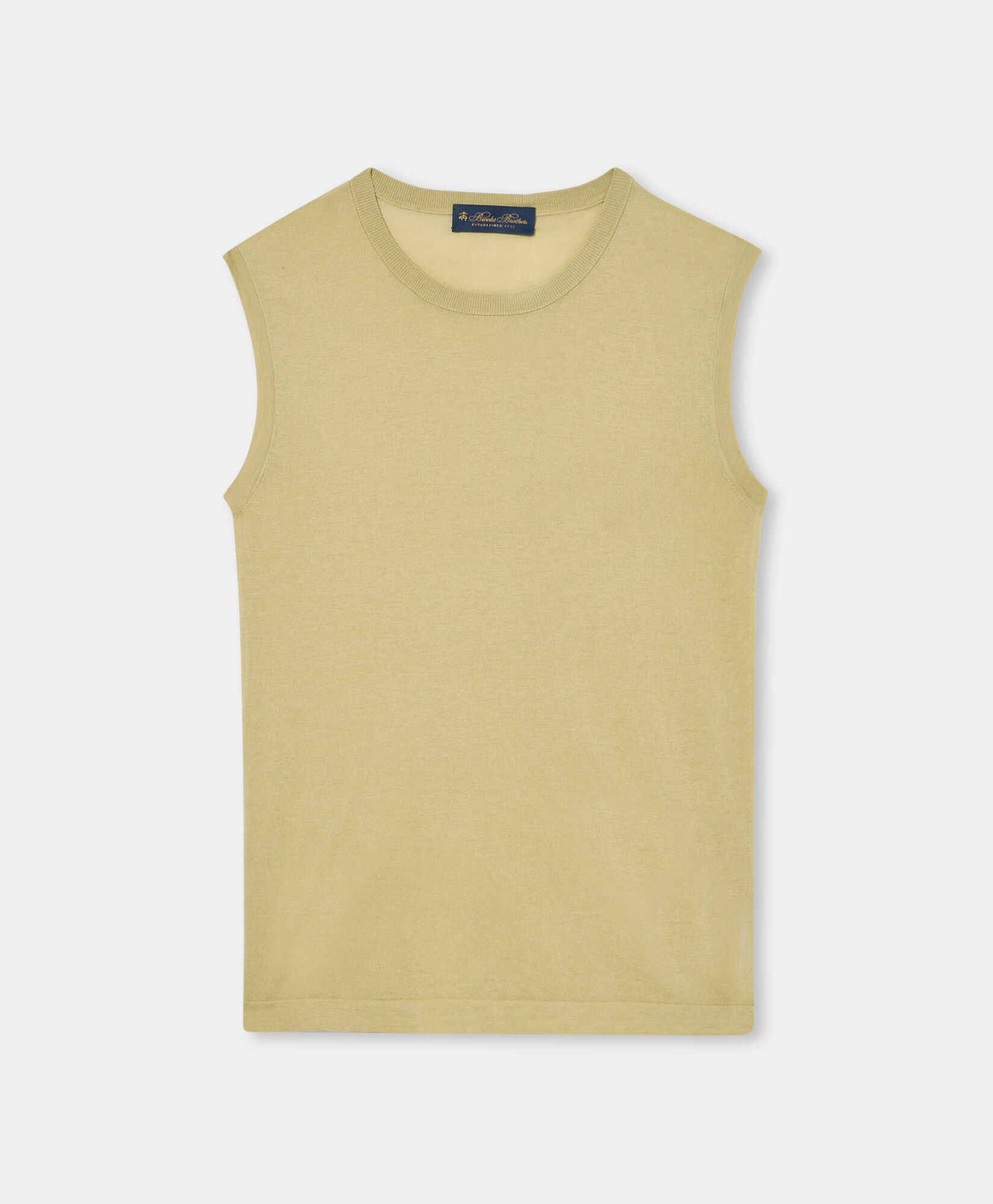 Brooks Brothers Top en Mélange de Soie Menthe KNVES008SEBLI002MINTP001