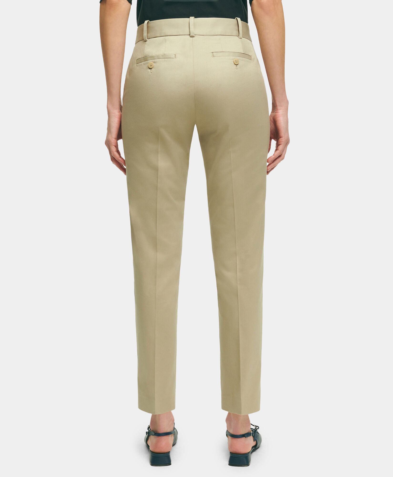 Brooks Brothers Stretch Cotton Twill Advantage Chinos Beige/Khaki 1000102768US100217110