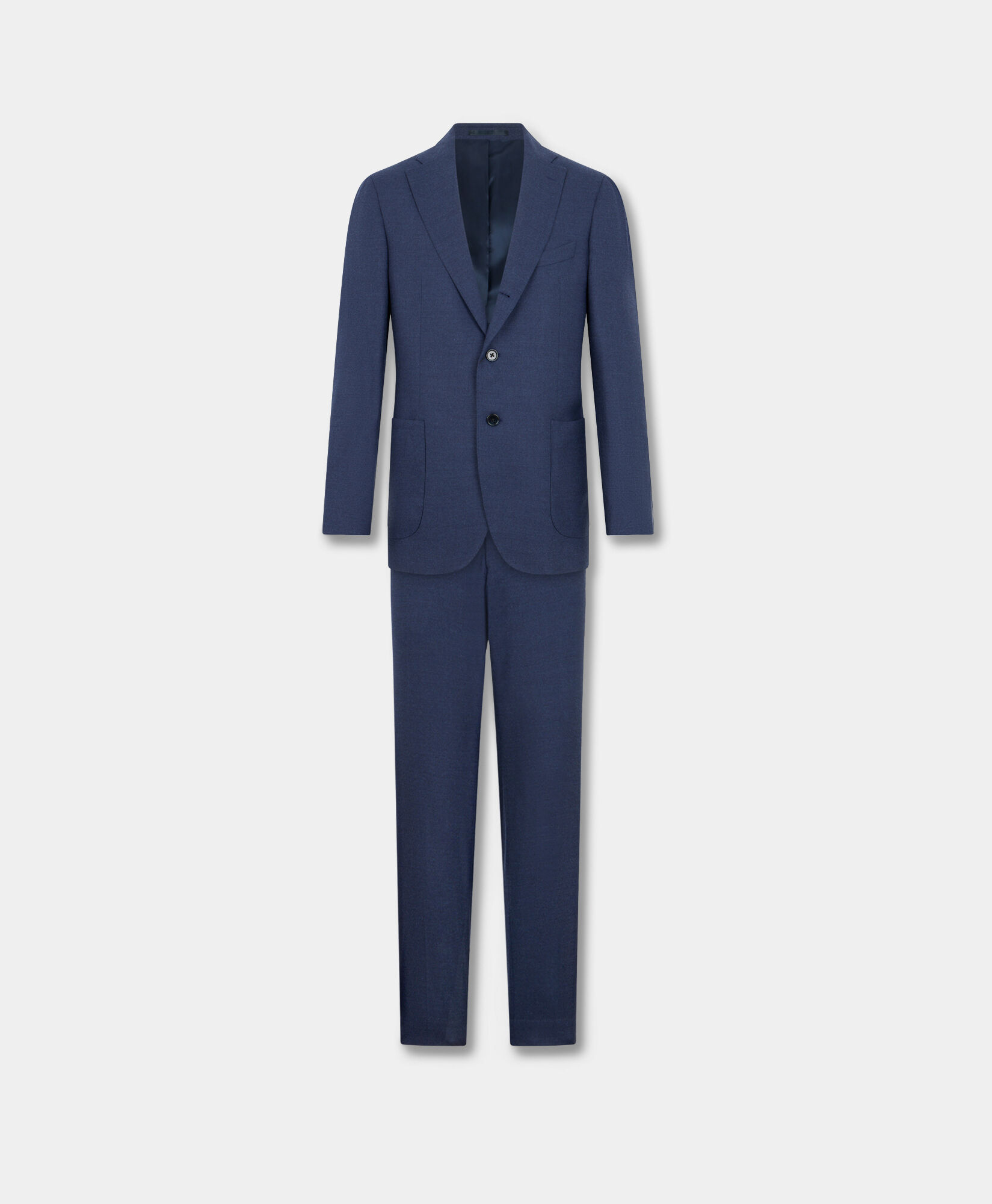 Brooks Brothers Wool Travel Suit Blue STREG065WOBPA007BLUEP001