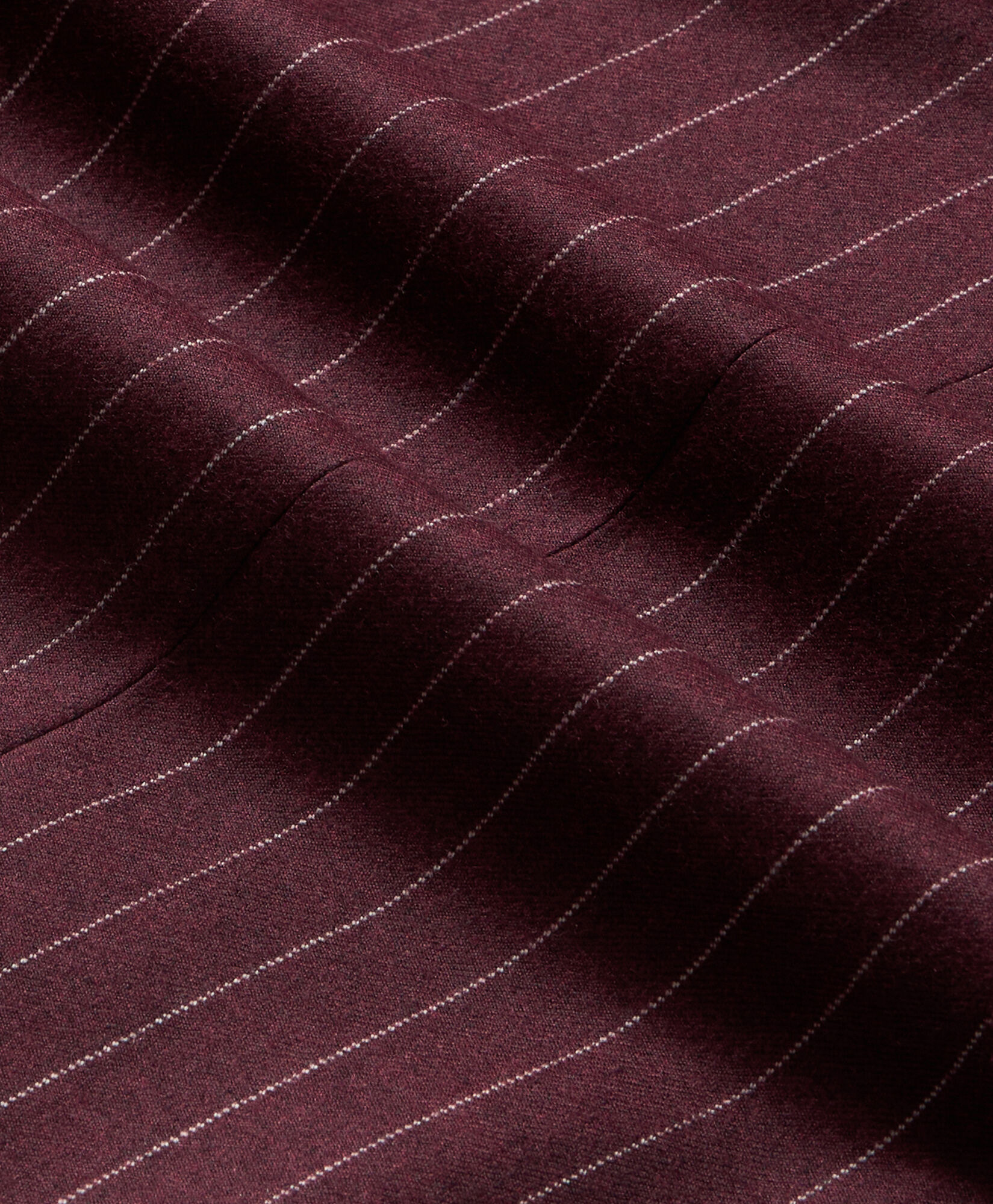 Brooks Brothers Pinstripe Virgin Wool Blazer Burgundy JKREG086WVPWV003BORDF001