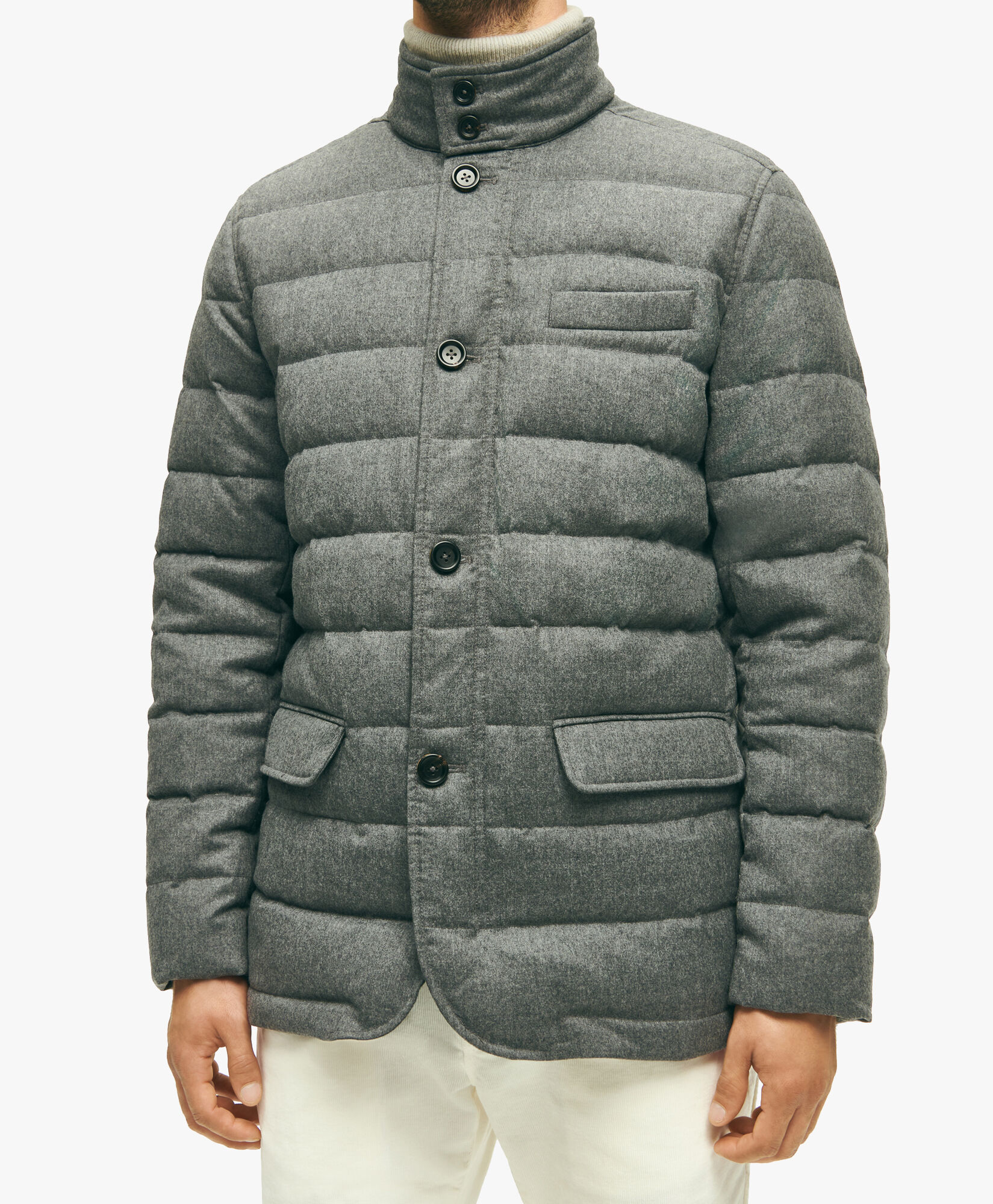 Brooks jackets grey on sale