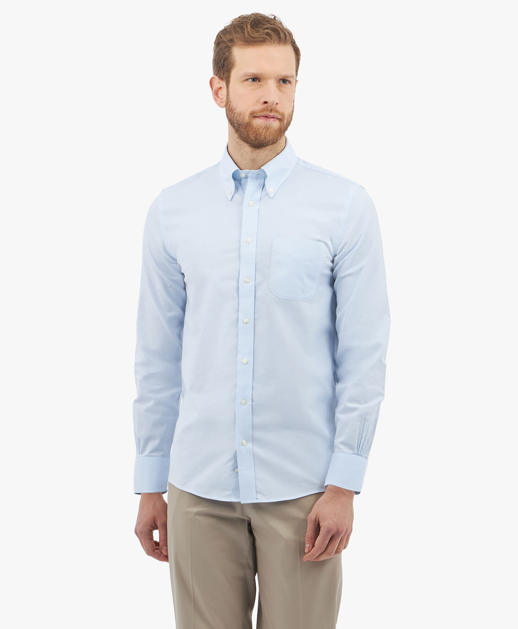 Chemise sales bleu claire