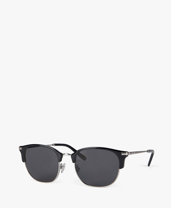Brooks Brothers Grey Round Sunglasses Grey 10BB4065METALMDGRP001