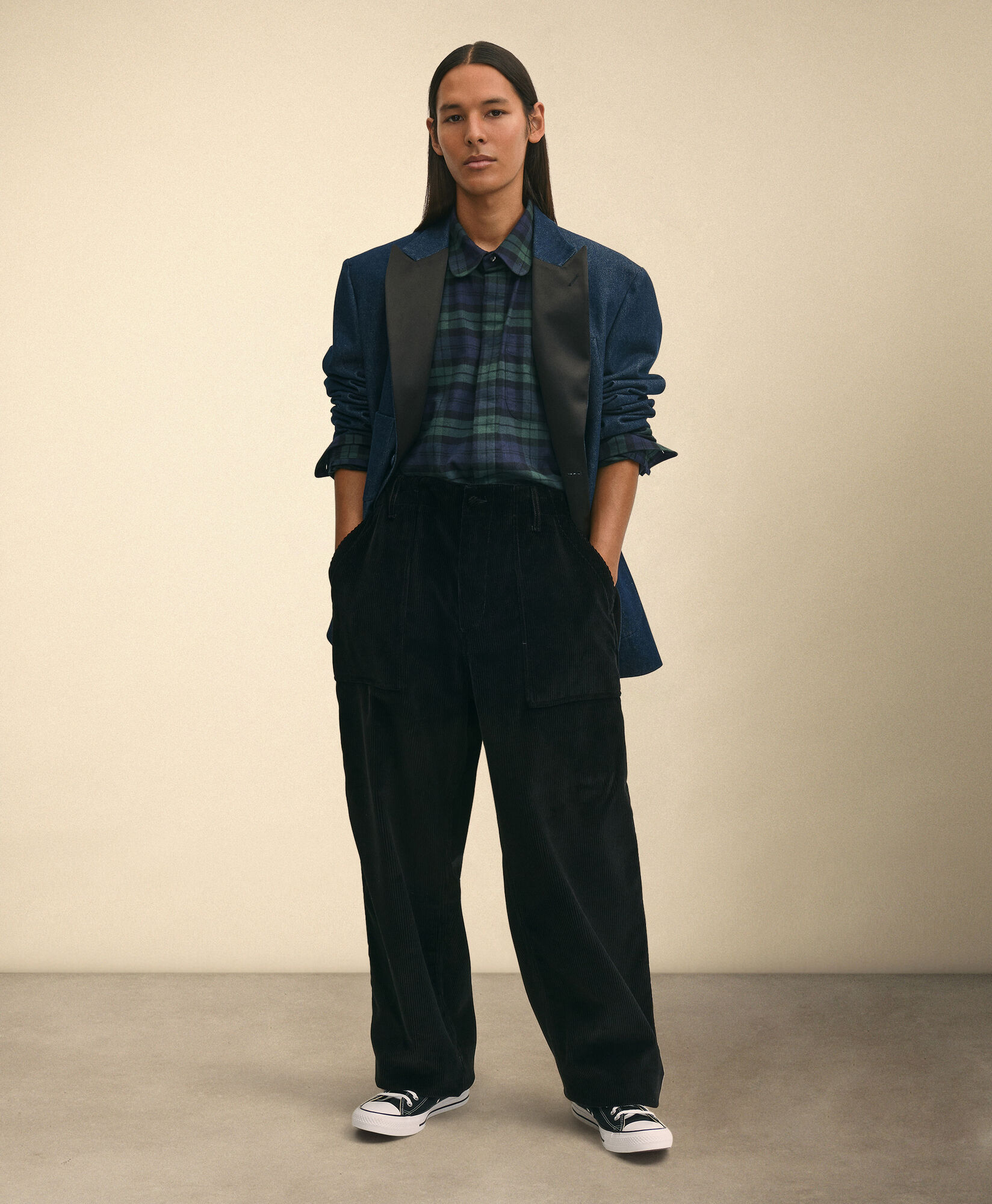 Brooks Brothers Brooks Brothers x Engineered Garments - Chemise en Flanelle Noir 1000107579US100228091