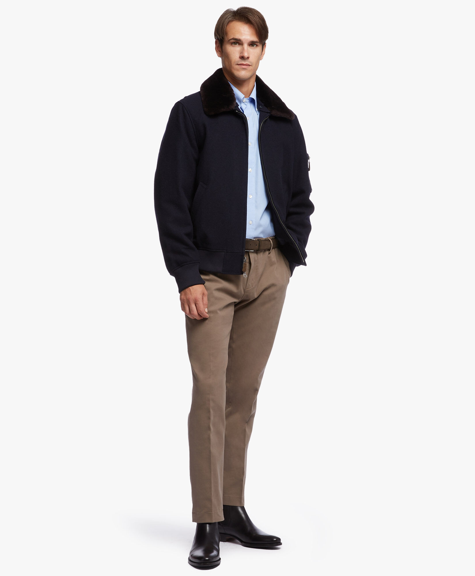 Brooks brothers wool coat outlet