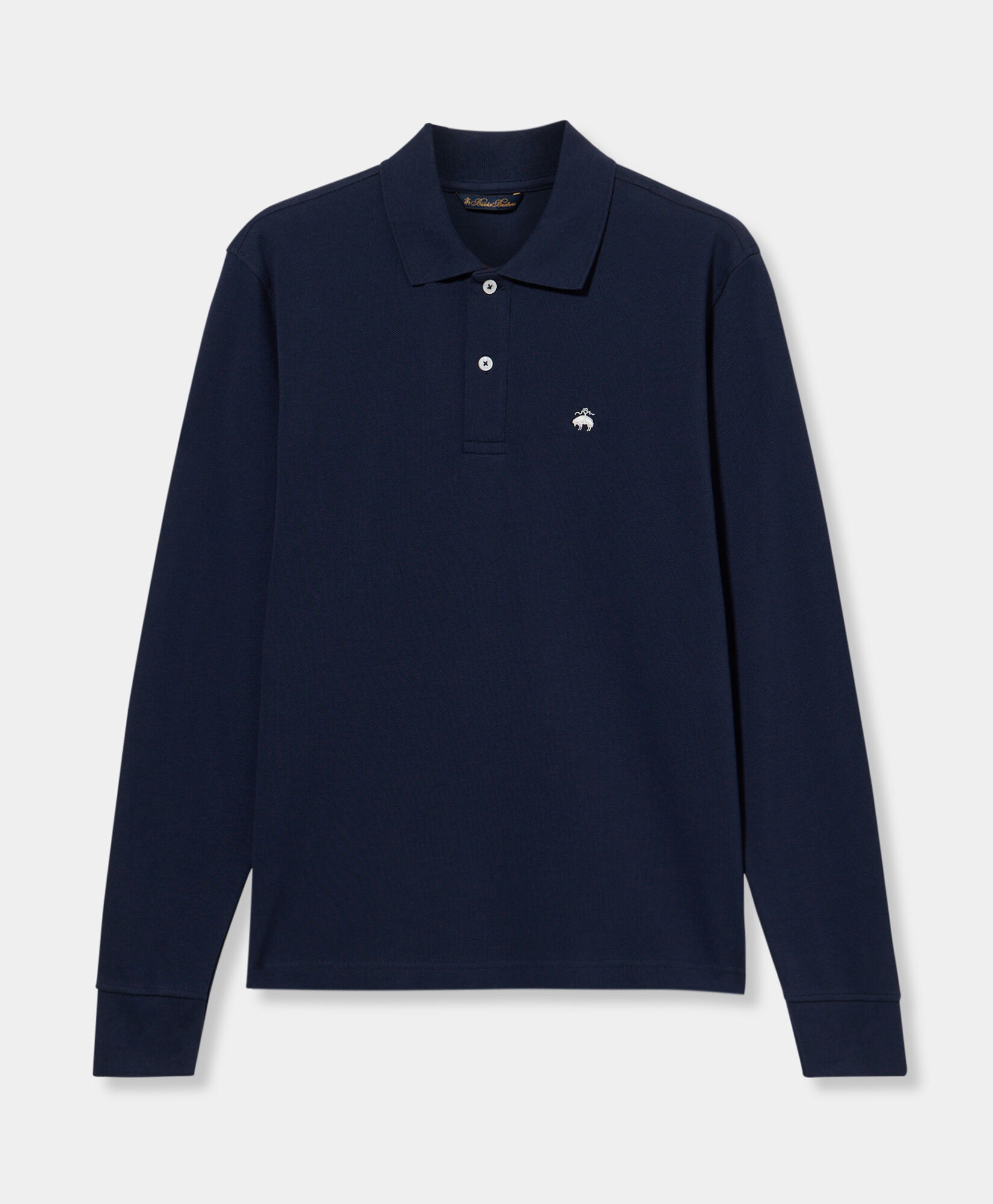 Brooks Brothers Piqué Cotton Polo Navy POJERL10COBEA001NAVYP001
