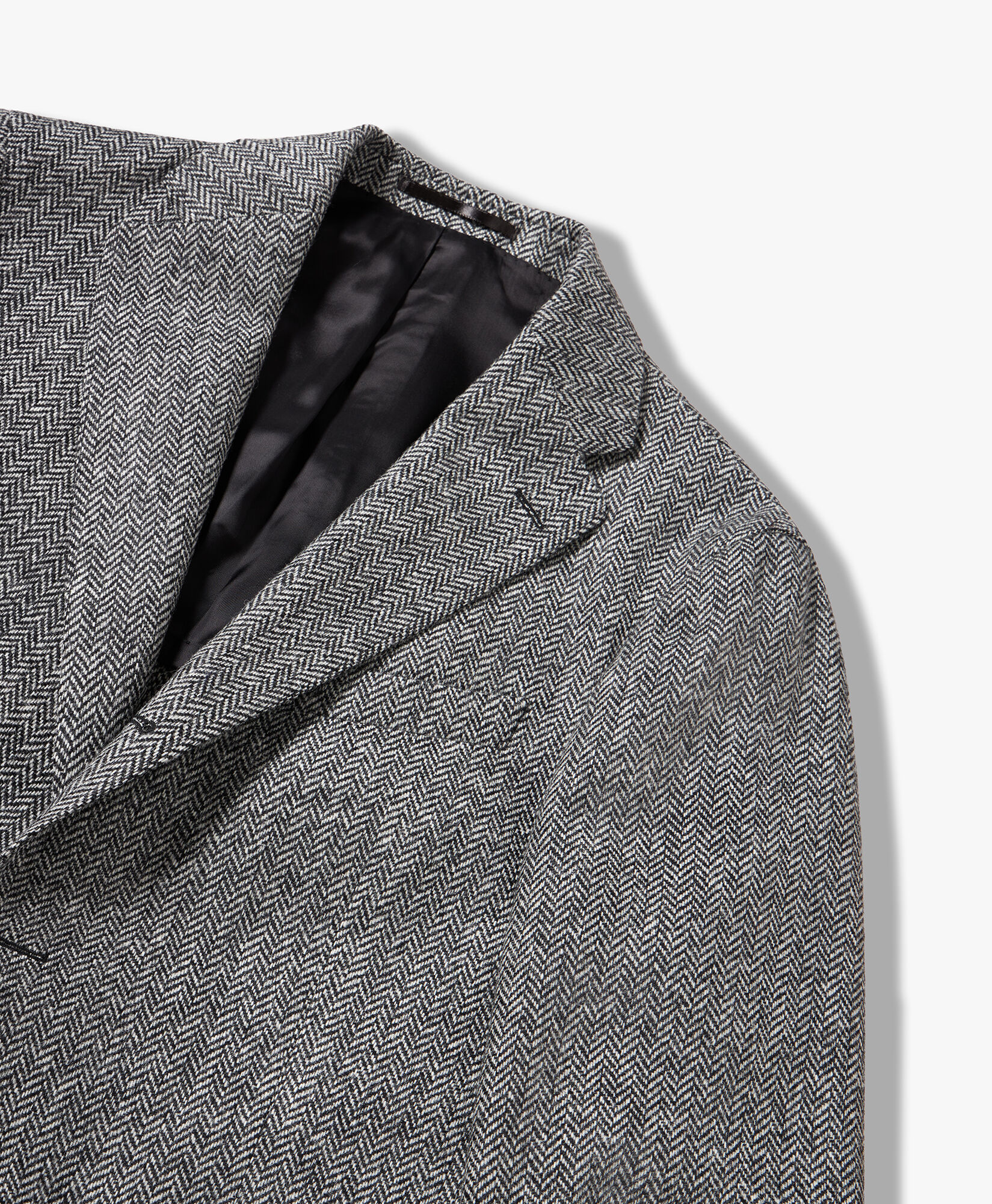 Grey hot sale black blazer