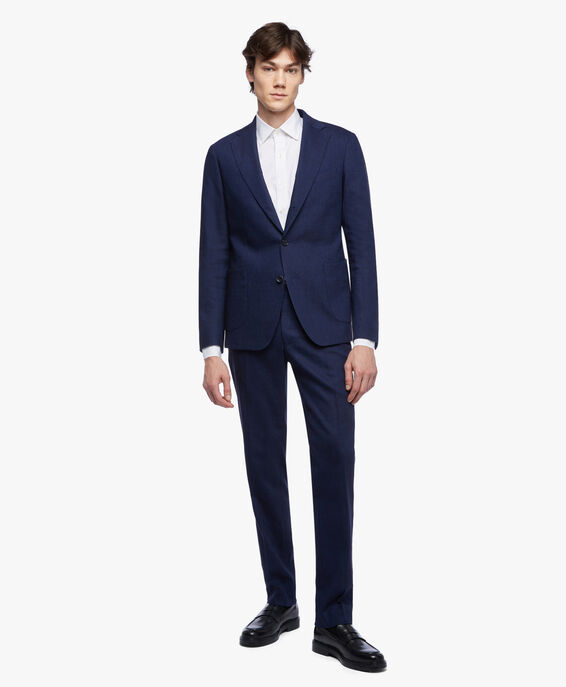 Brooks Brothers Virgin Wool-Blend Suit Blue STSTP001WVBLI001BLUEP001
