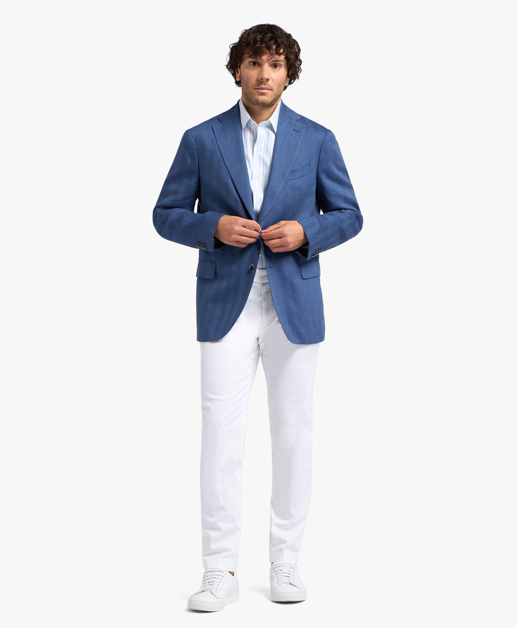 Brooks brothers linen jacket online