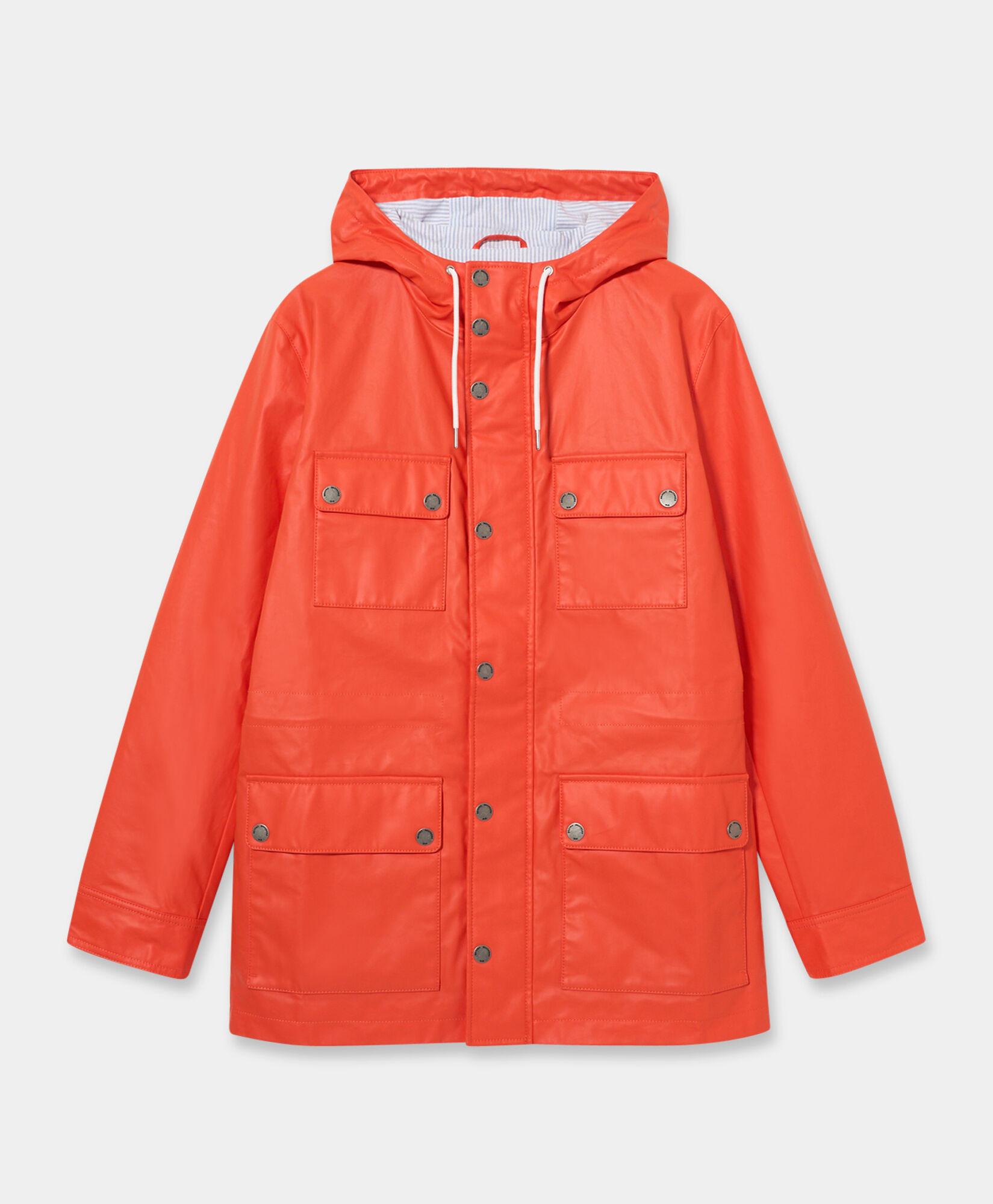 Brooks Brothers Imperméable Double-Face Orange 1000103336US100219407