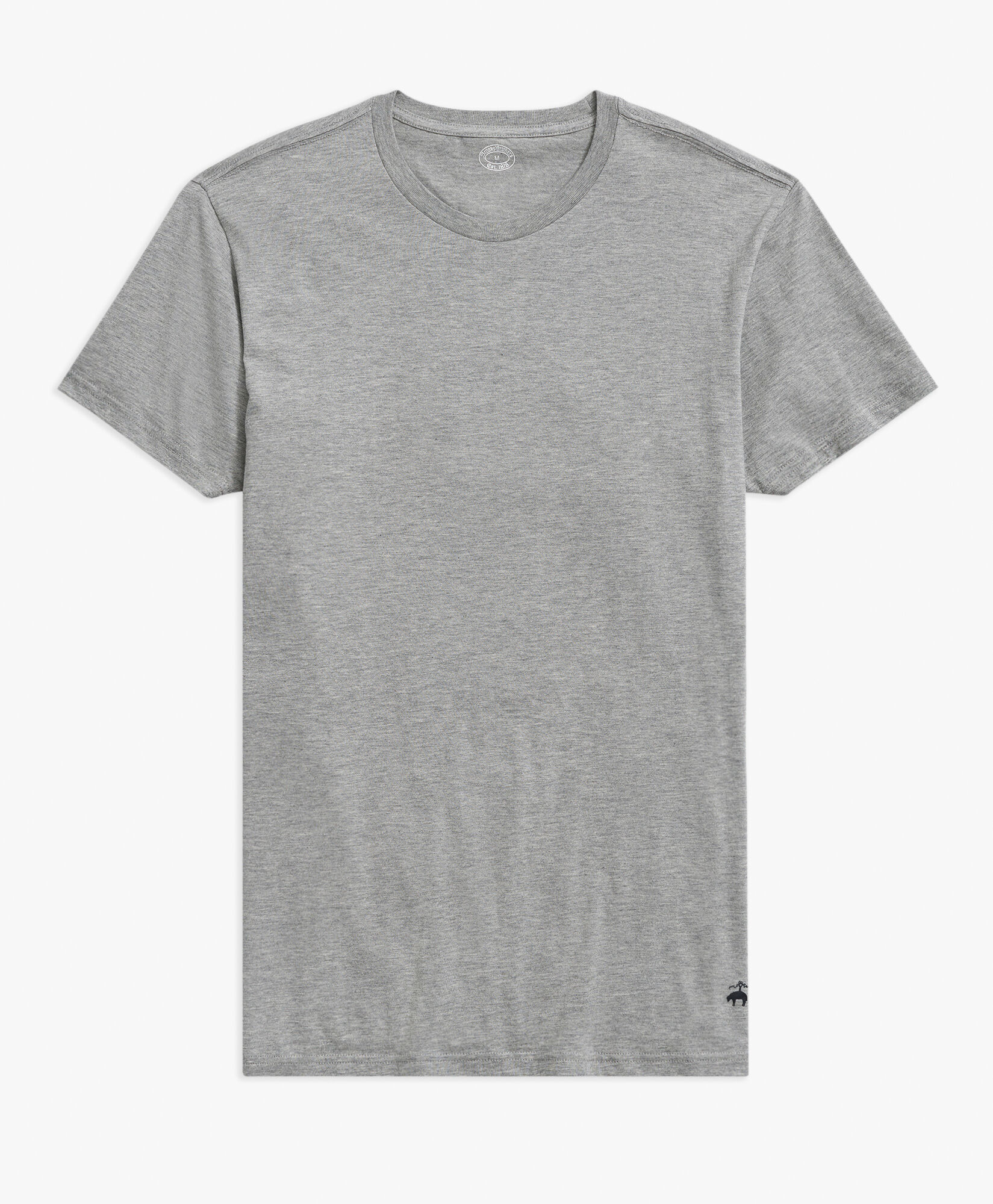 T shirt grigie screziate in cotone Supima girocollo confezione da 3 in Grigio da Uomo Brooks Brothers EU