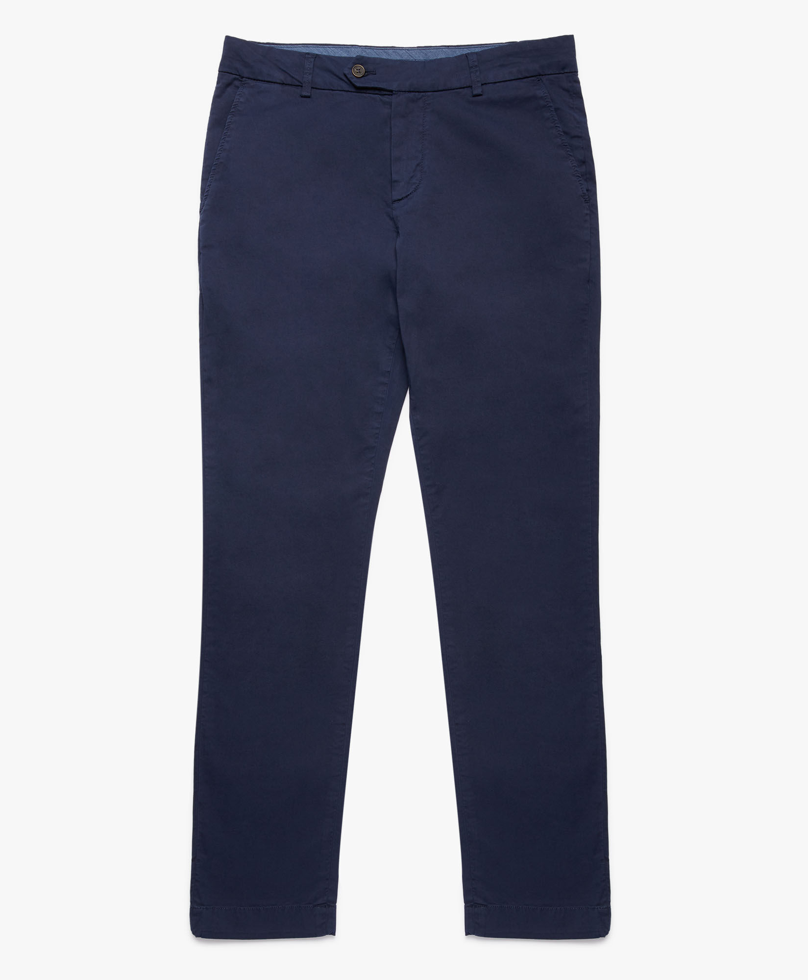 Stretch Cotton Chinos in Navy for Men Brooks Brothers EU