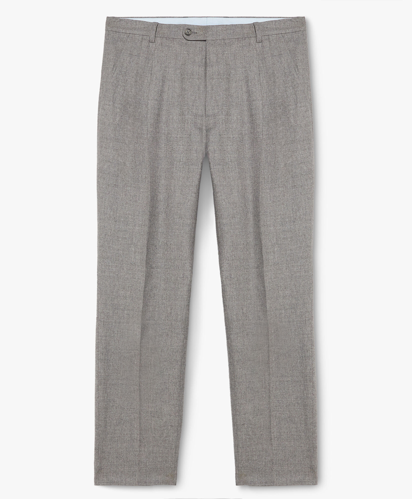 Brooks Brothers Light Grey Stetch Wool Virgin Wool Blend Pants Light Grey DTROU003WOBWV001LTGRP001