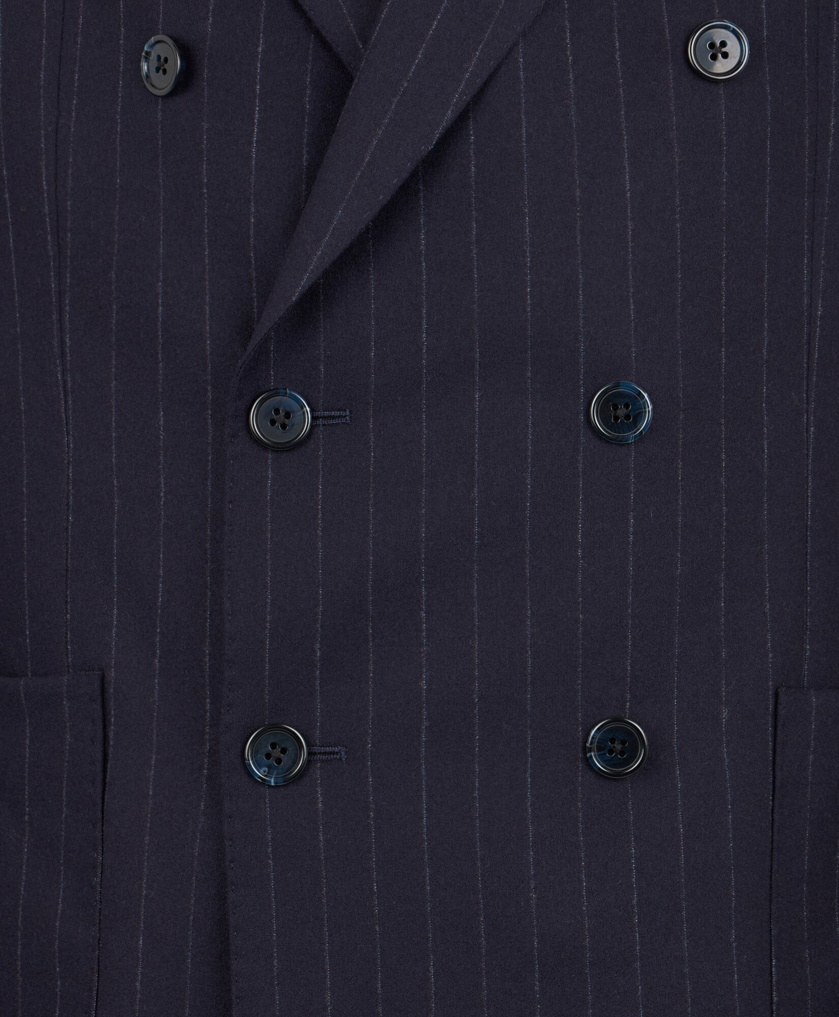 Brooks Brothers Chalkstripe Wool Suit Navy STREG052WOBWV002NAVYF001
