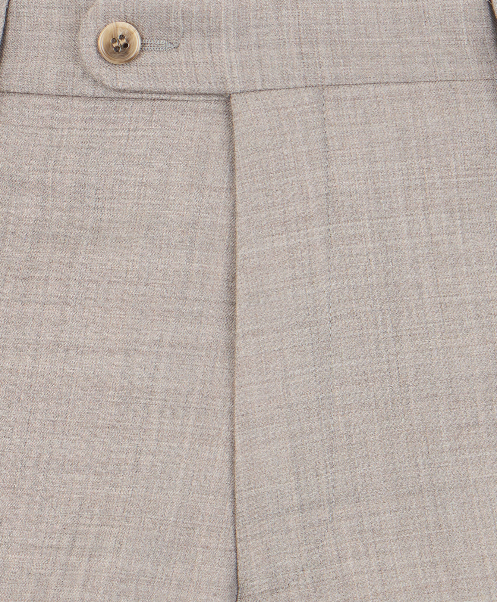 Brooks Brothers Virgin Wool Blend Comfort Trousers Natural DTROU036WVBPL004NATLP001