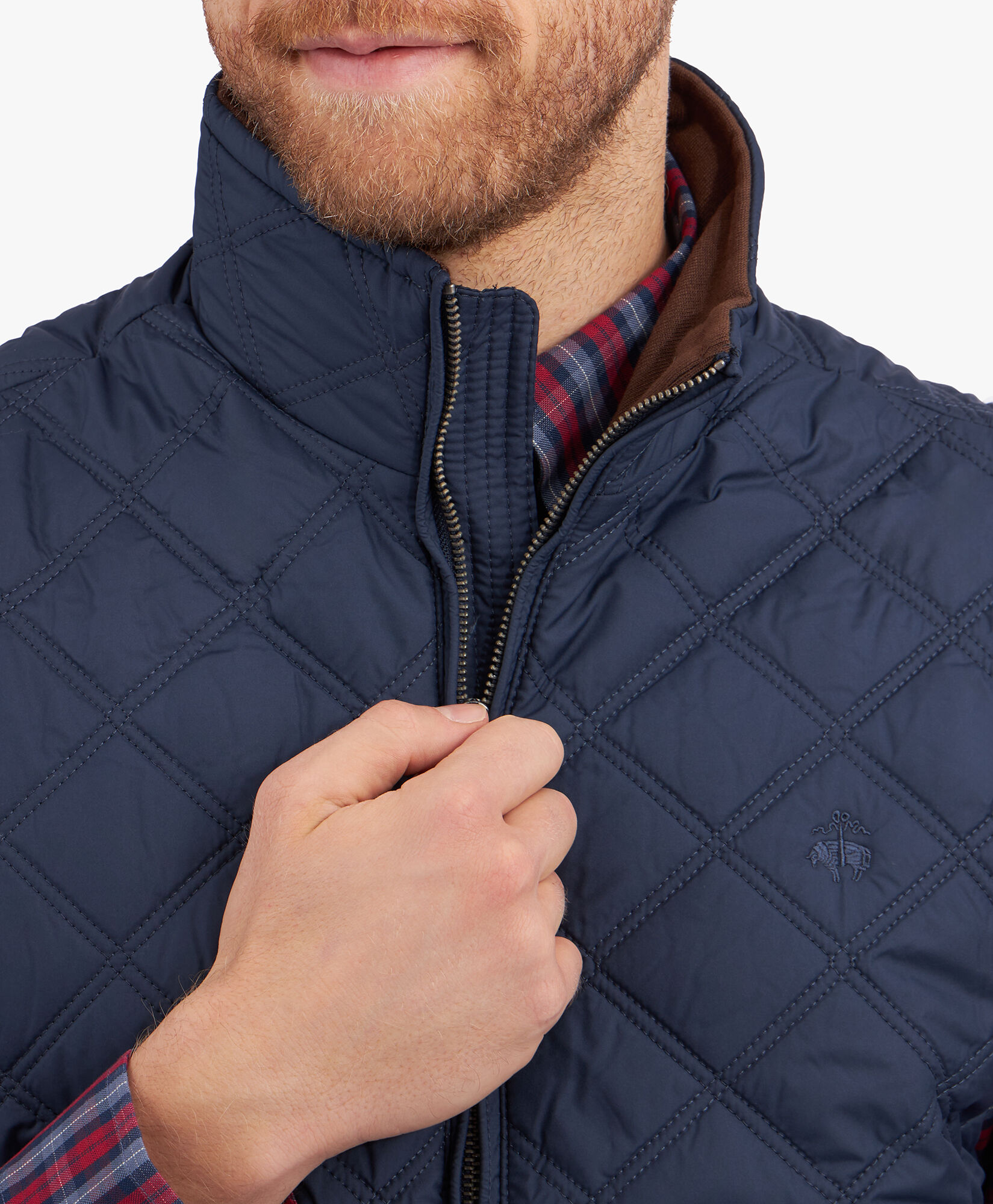 Navy Vest in Navy Brooks Brothers EU