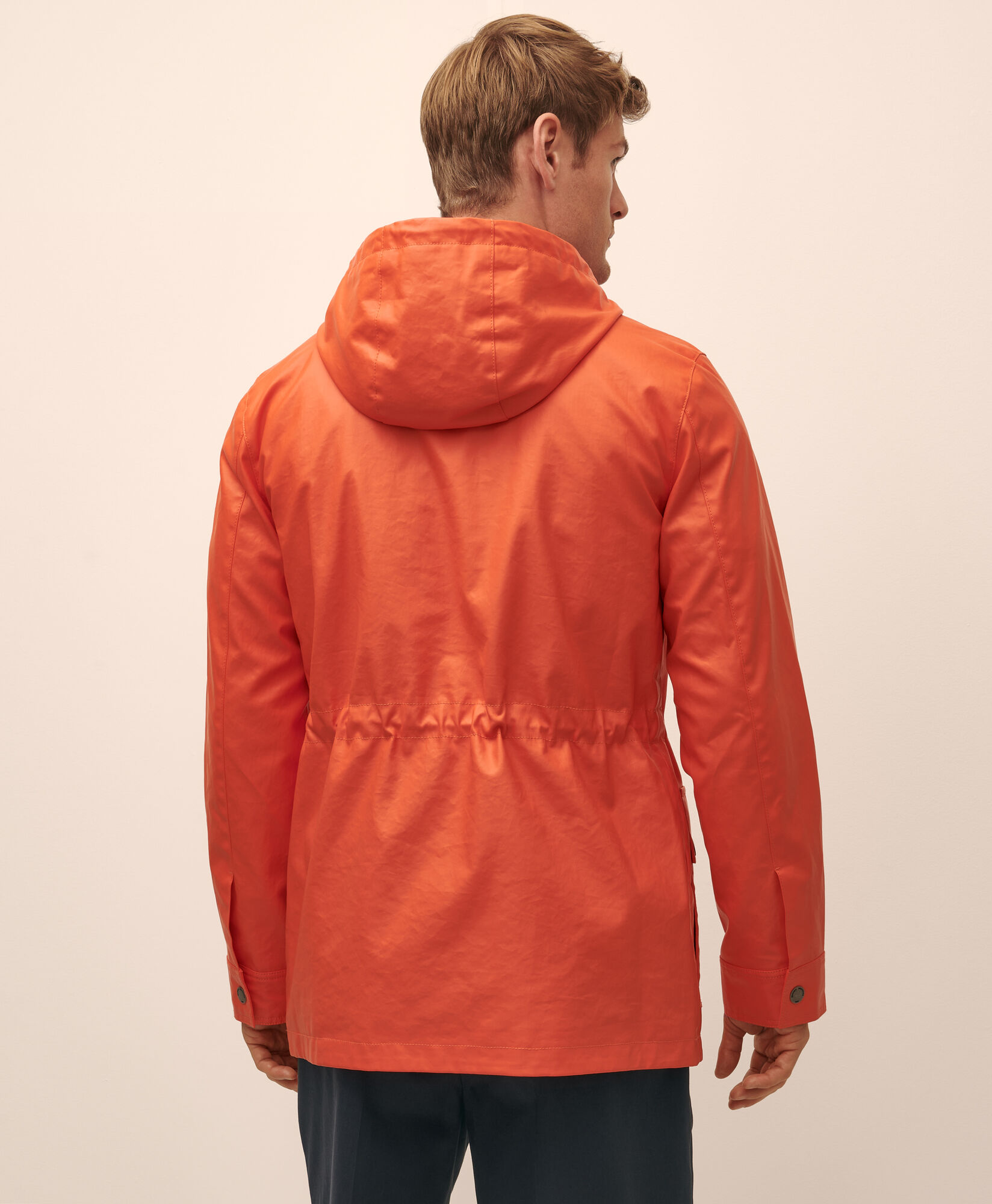 Brooks Brothers Imperméable Double-Face Orange 1000103336US100219407