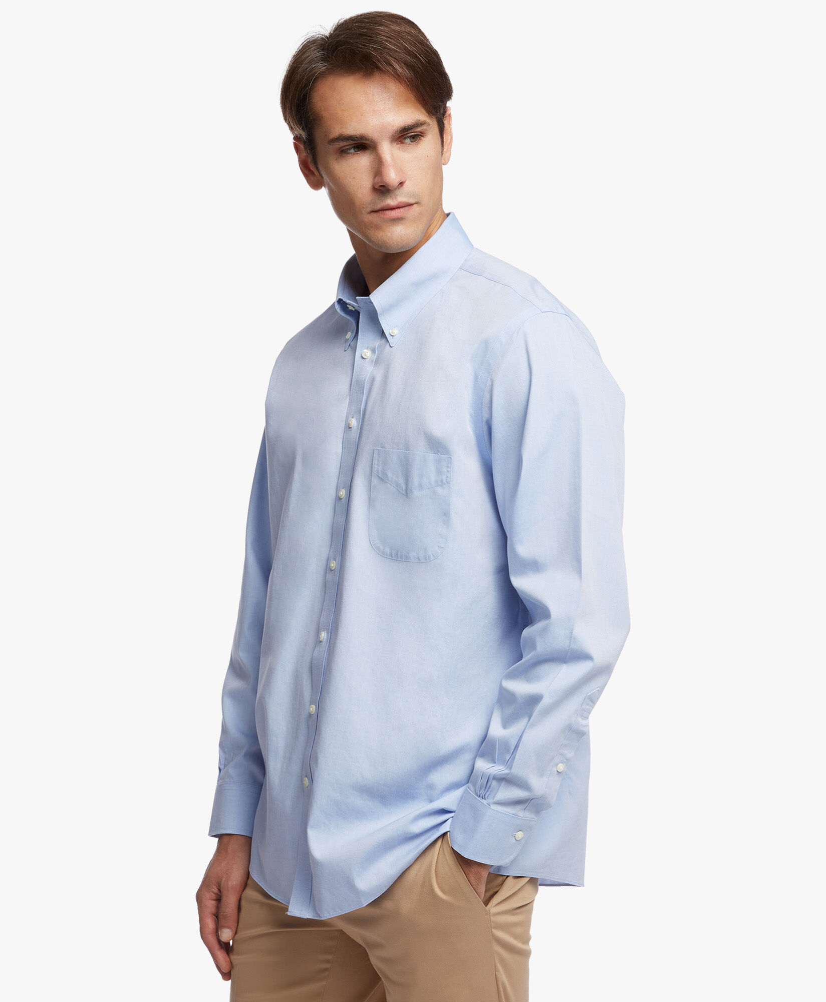 Brooks brothers slim fit discount dress shirts