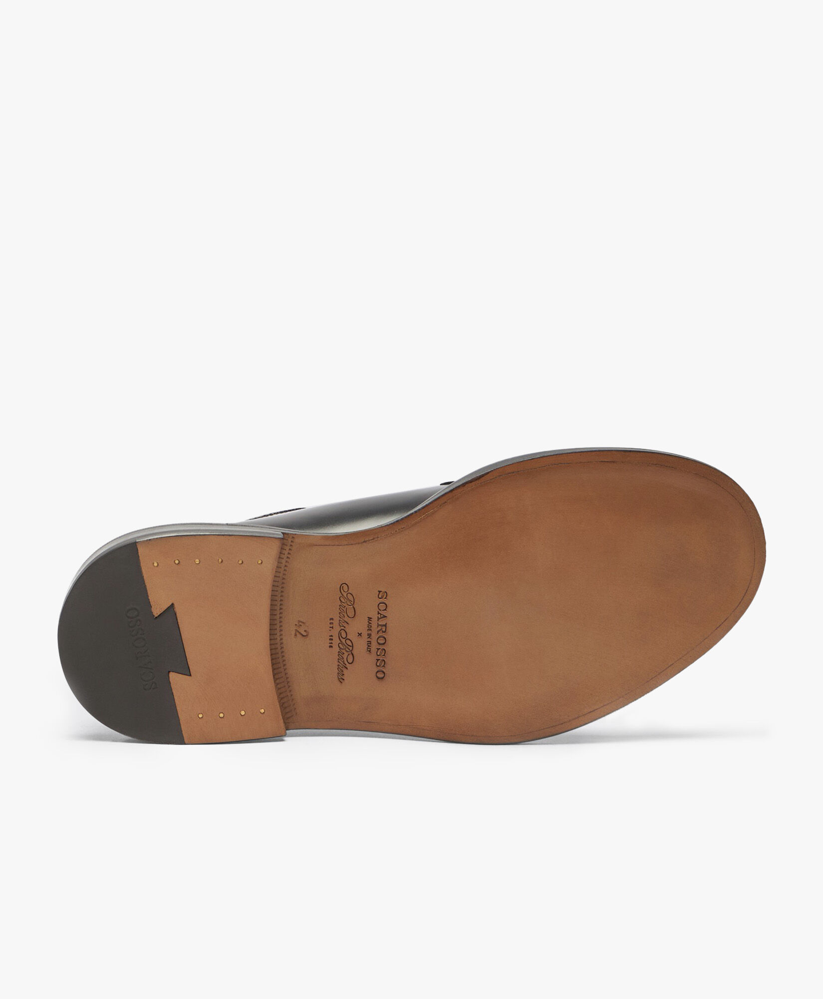 Harry Black x Brooks Brothers in Black Calf for Men Brooks Brothers UK
