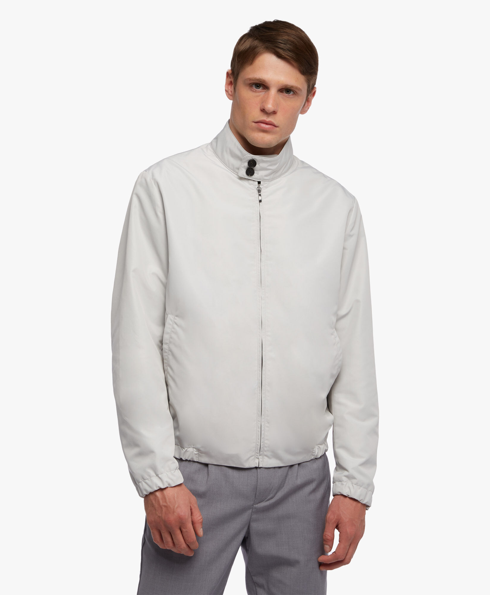 Brooks jackets mens white outlet