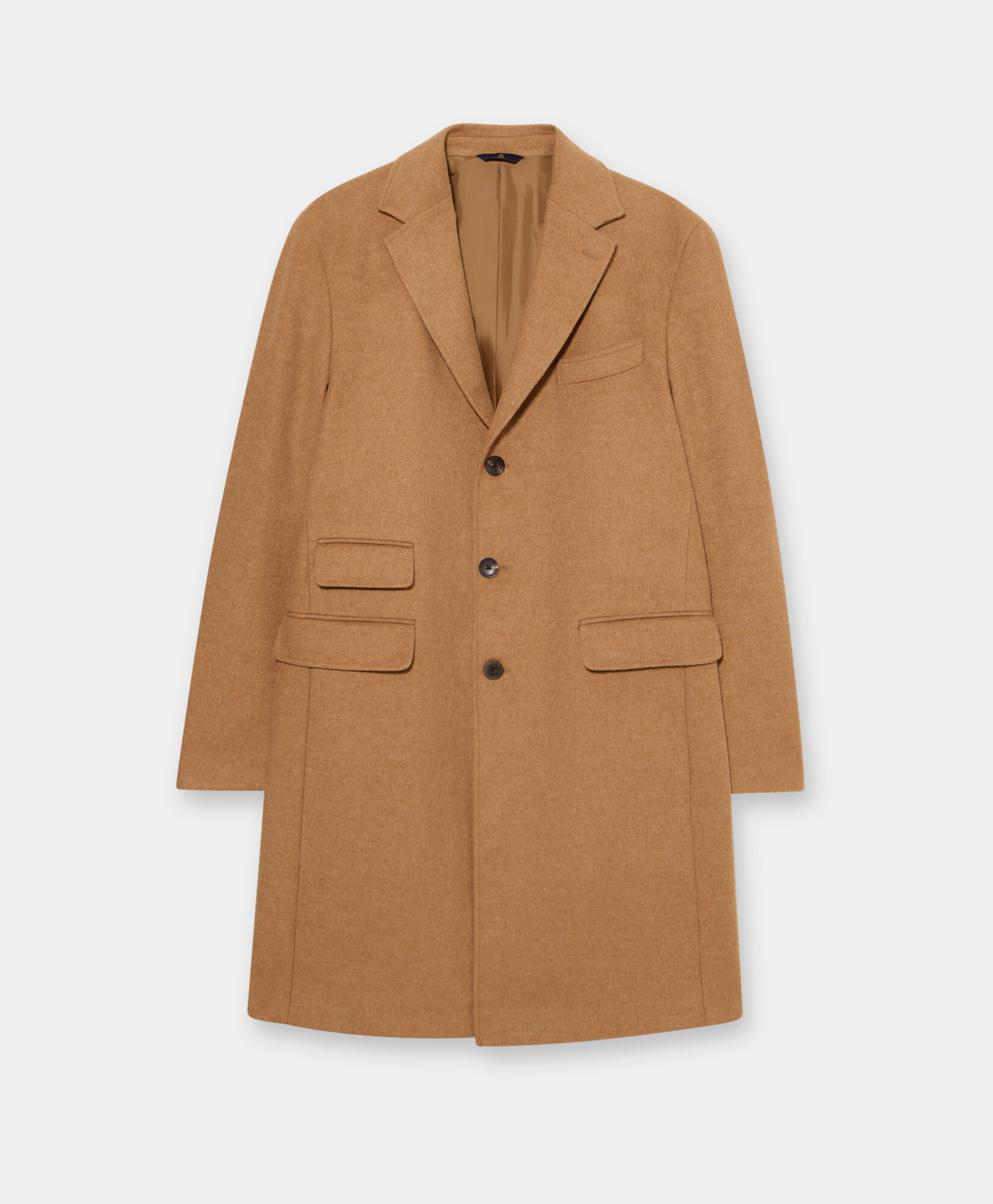 Brooks Brothers Wollmantel Camel DRCOA007WOBPE001CAMEP001