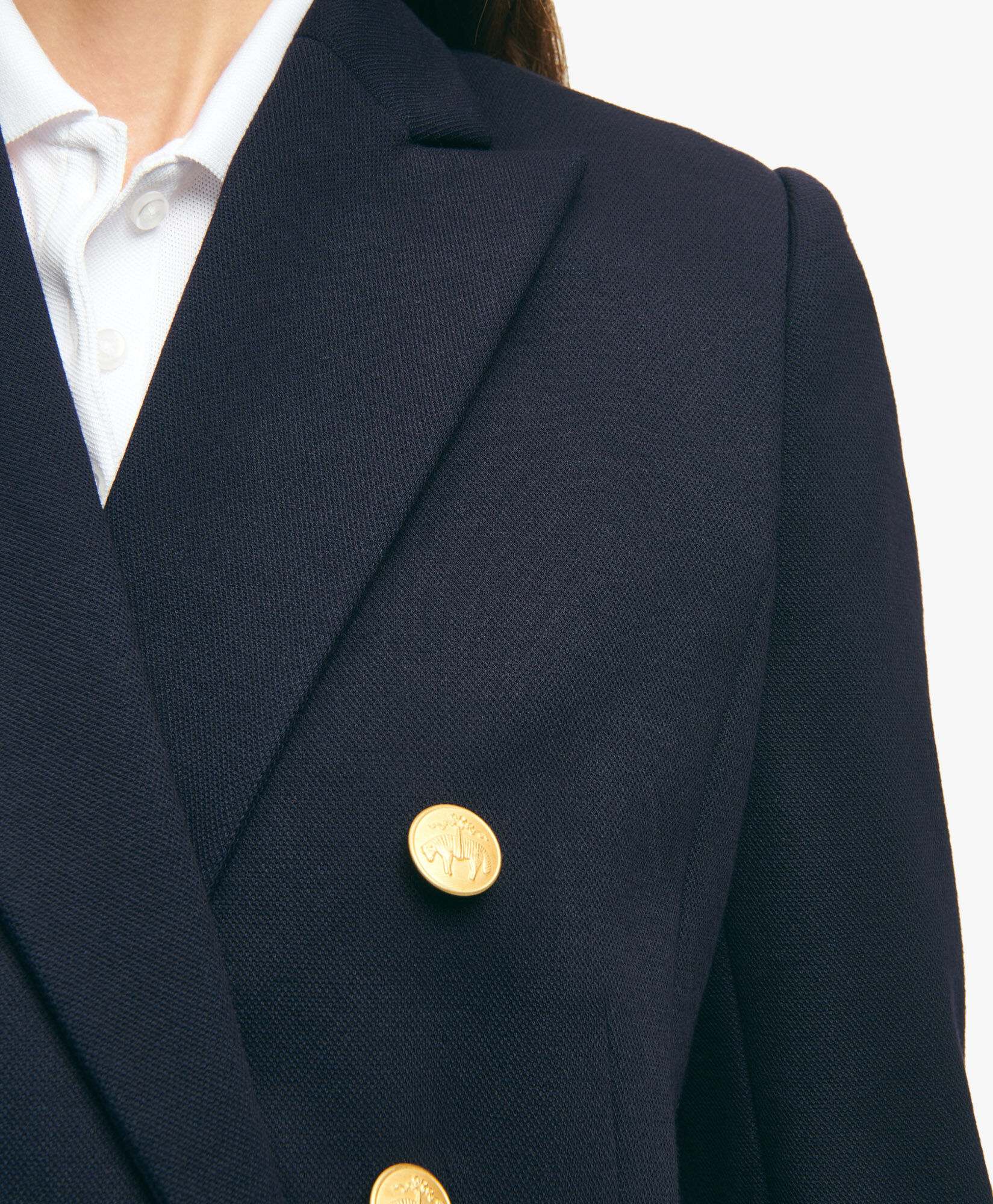 Brooks brothers blazer gold buttons hotsell