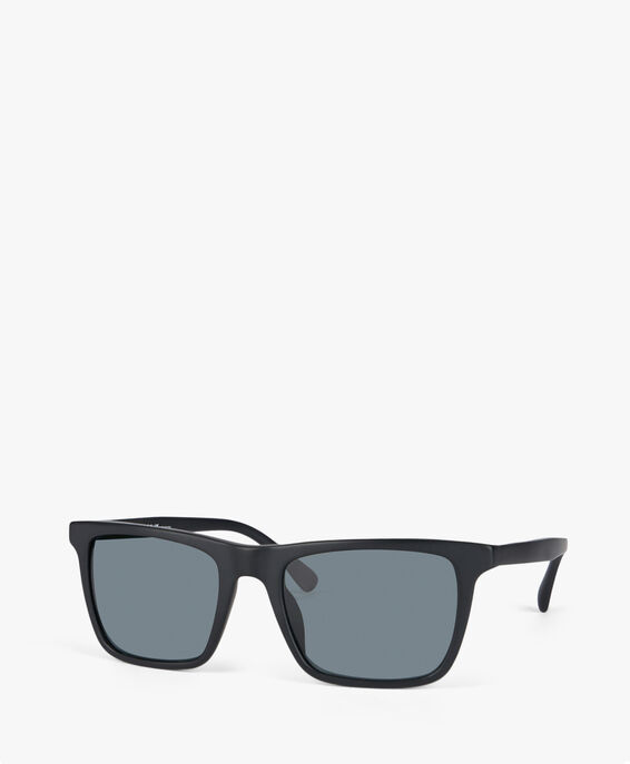 Brooks Brothers Black Square Sunglasses Black 10BB5051UACETATEBLAKP001