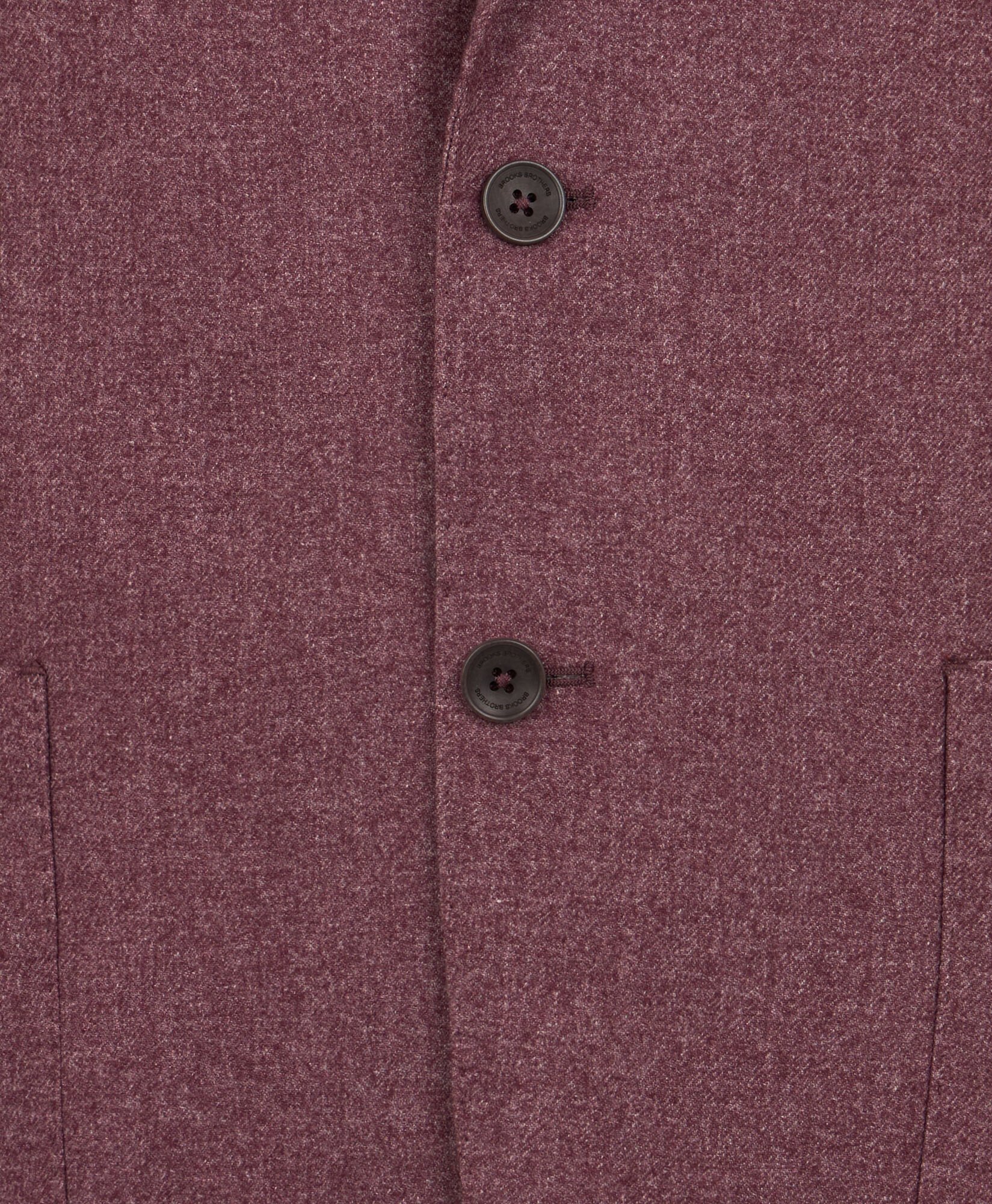 Brooks Brothers Melange Wool Blend Blazer Purple JKREG097WVBCO004PURPP001