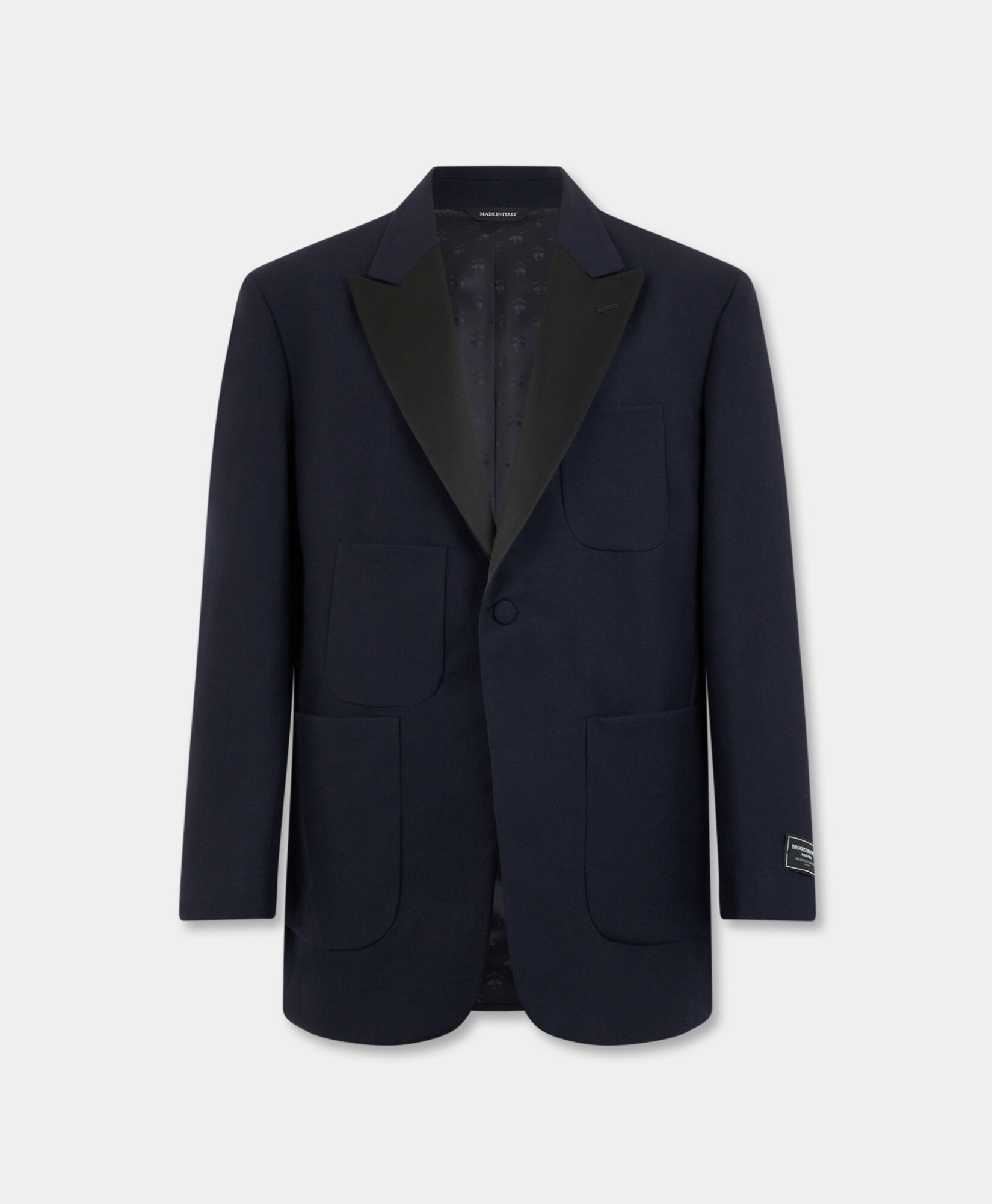 Brooks Brothers Brooks Brothers x Engineered Garments - Wool Tuxedo Jacket Navy 1000107251US100227420