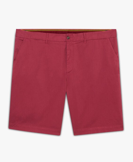 Brooks Brothers Red Cotton Chino Shorts Rosso CPBER007COBSP002REDPL001