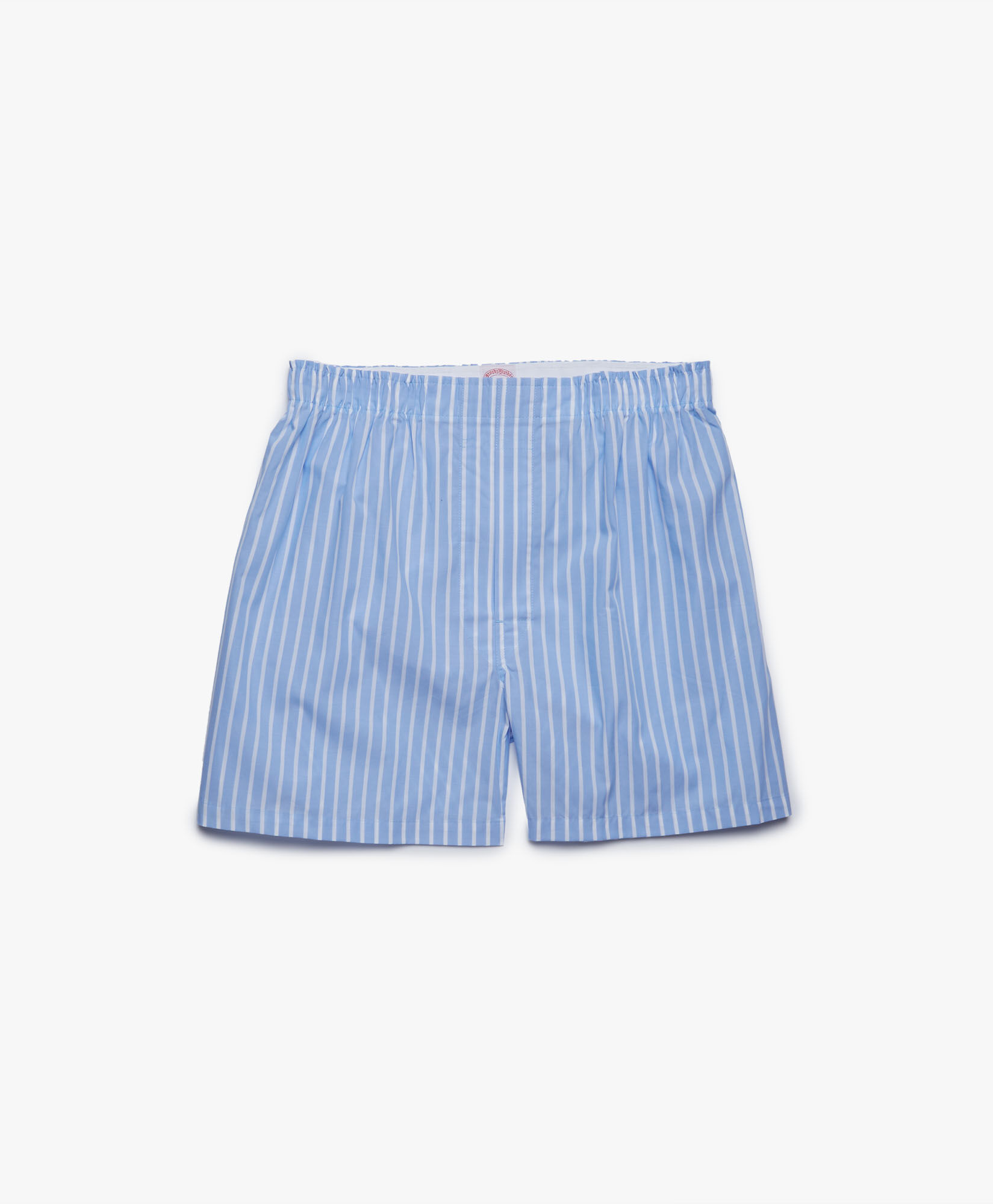 Traditional fit Bold Stripe Boxers in Light Blue for Men Brooks Brothers EU