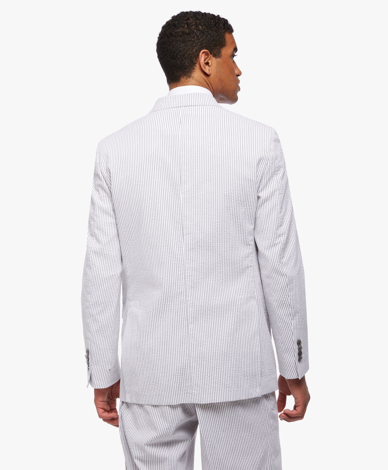 Mens double breasted seersucker suit hot sale