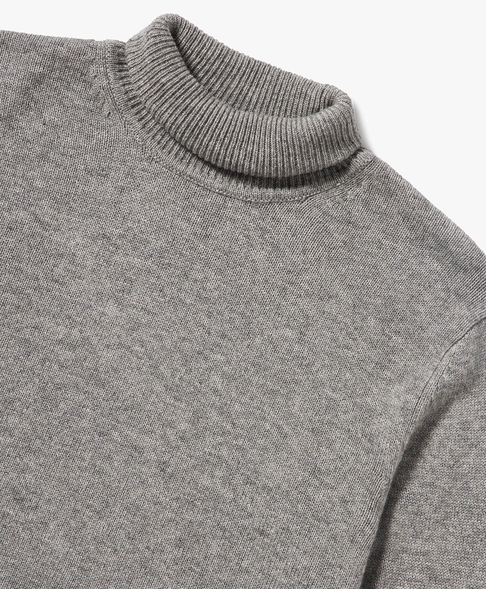Light grey hot sale turtleneck sweater